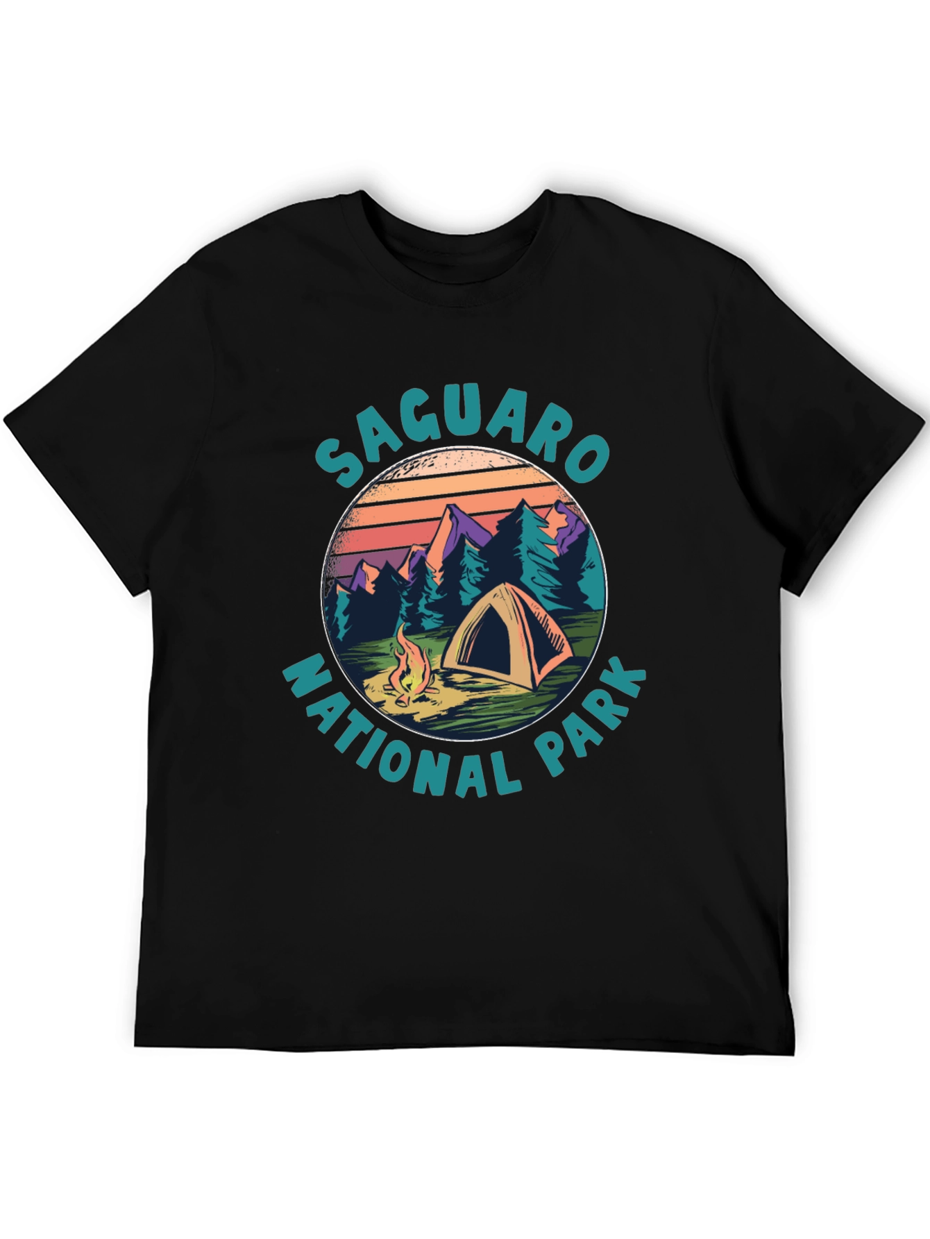 Saguaro National Park Camping T-Shirt