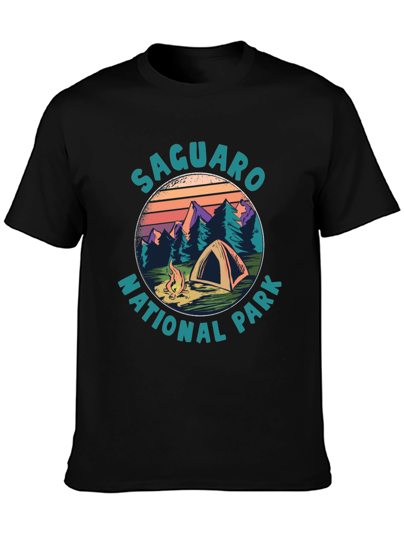 Saguaro National Park Camping T-Shirt