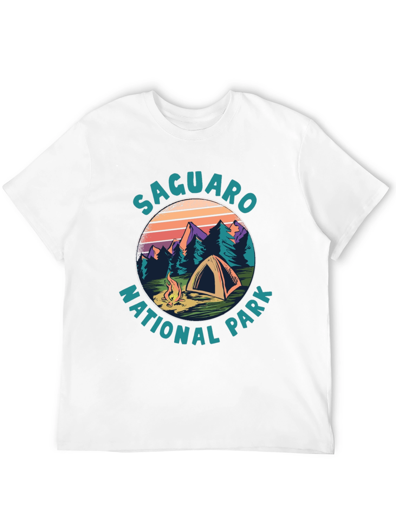 Saguaro National Park Camping T-Shirt