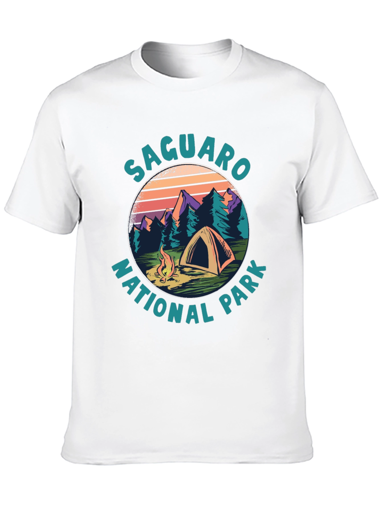 Saguaro National Park Camping T-Shirt