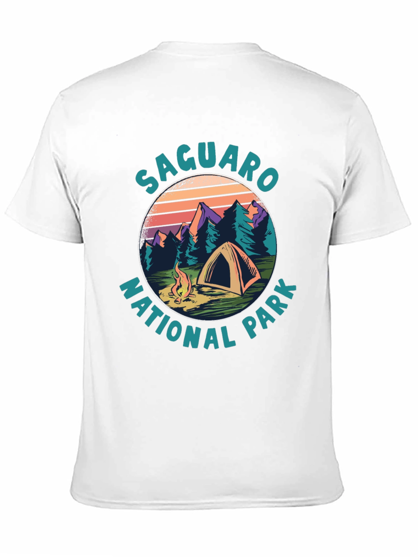 Saguaro National Park Camping T-Shirt