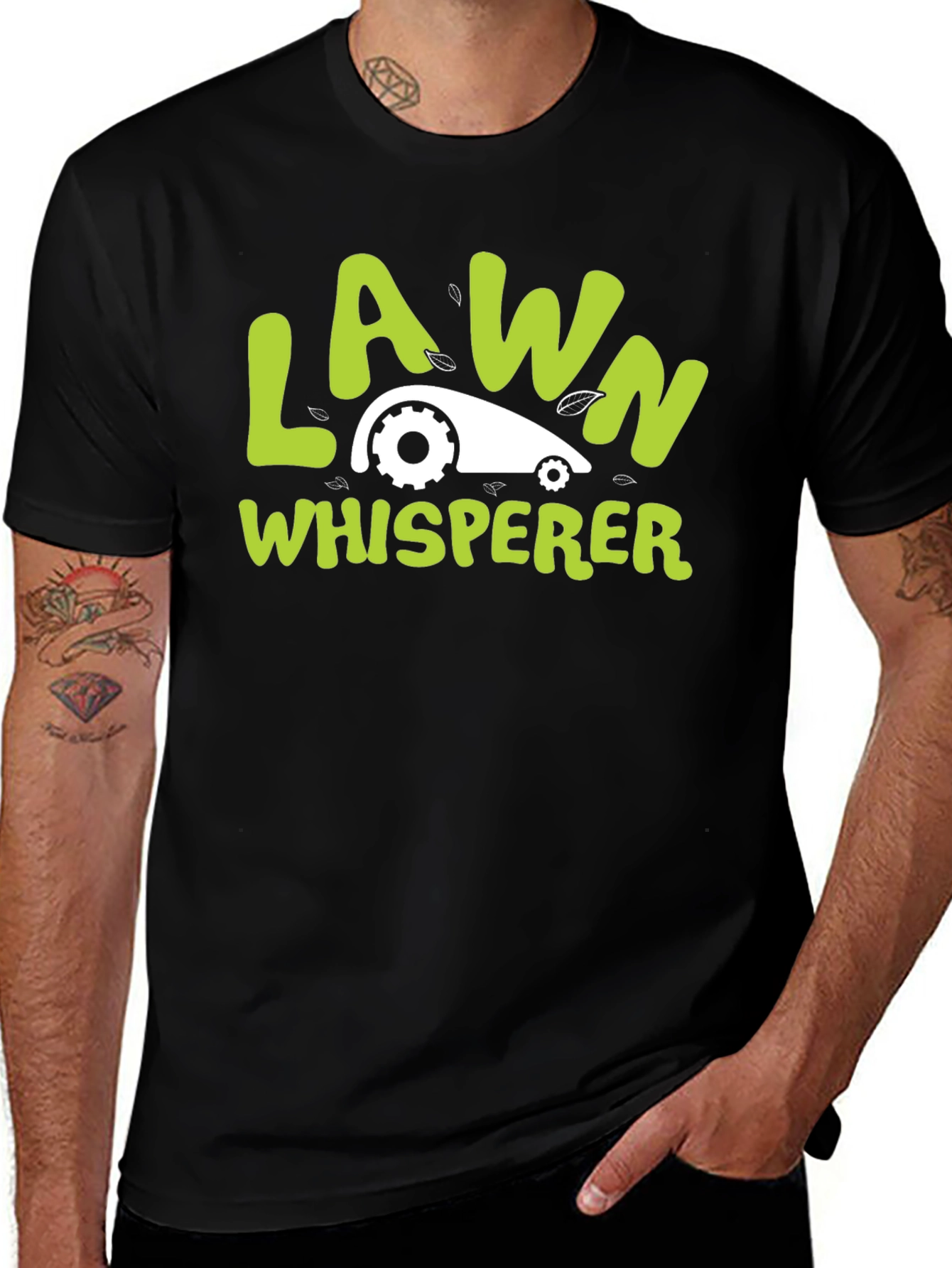 Lawn Whisperer T-Shirt - Robotic Lawn Mower Tee