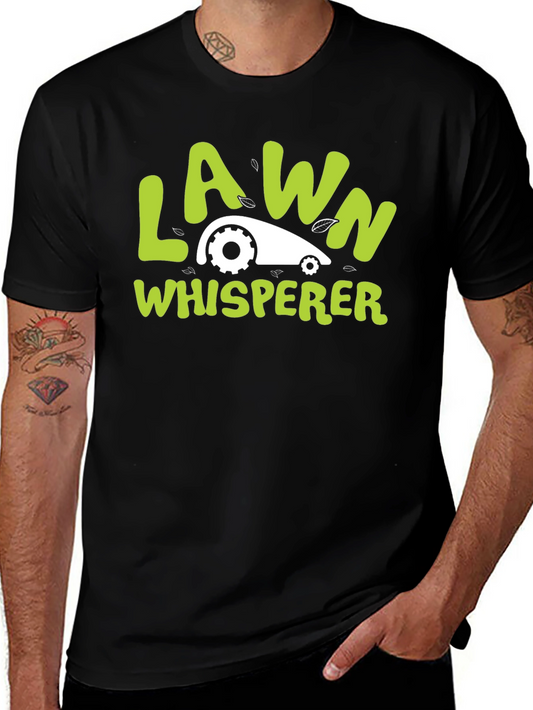 Lawn Whisperer T-Shirt - Robotic Lawn Mower Tee