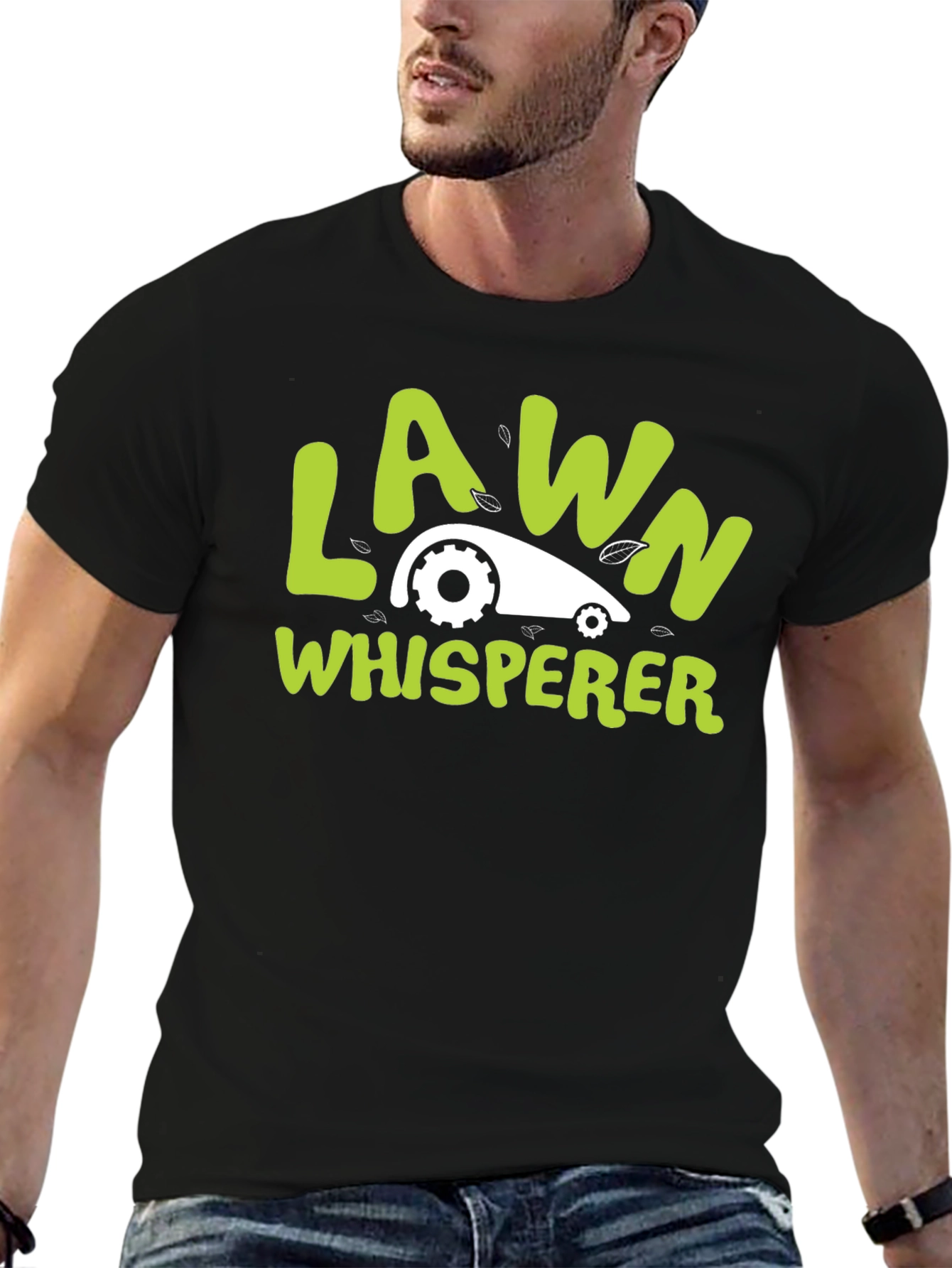 Lawn Whisperer T-Shirt - Robotic Lawn Mower Tee