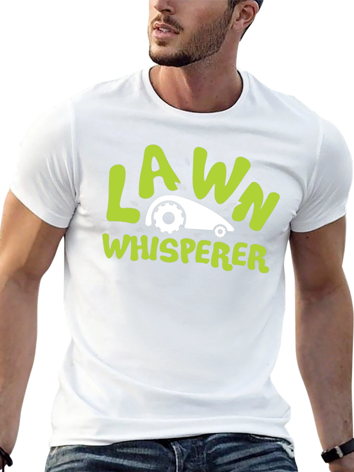 Lawn Whisperer T-Shirt - Robotic Lawn Mower Tee