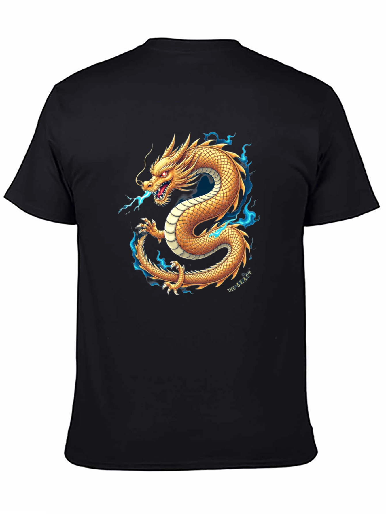 Golden Dragon T-Shirt - Unleash the Beast!
