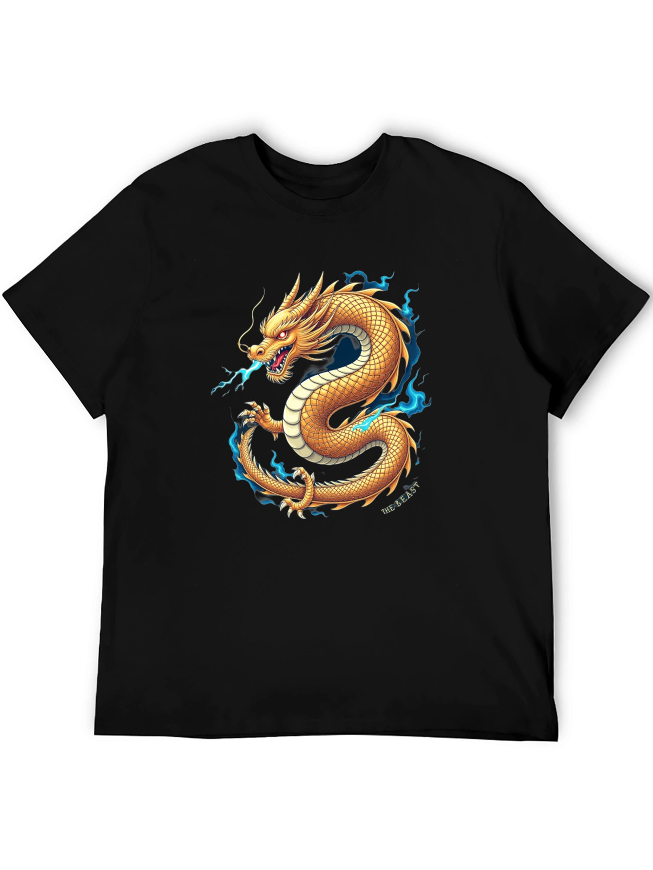 Golden Dragon T-Shirt - Unleash the Beast!