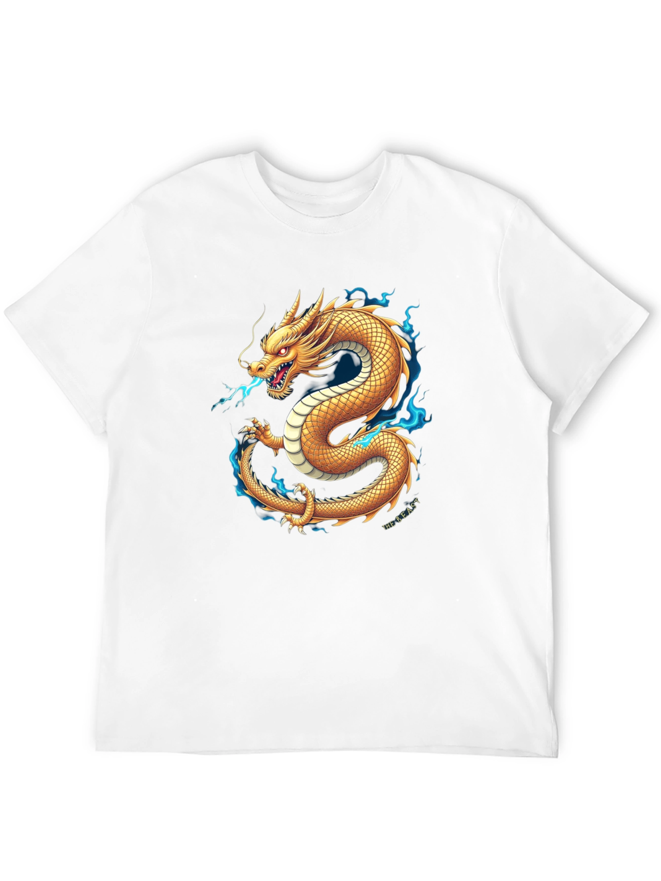 Golden Dragon T-Shirt - Unleash the Beast!