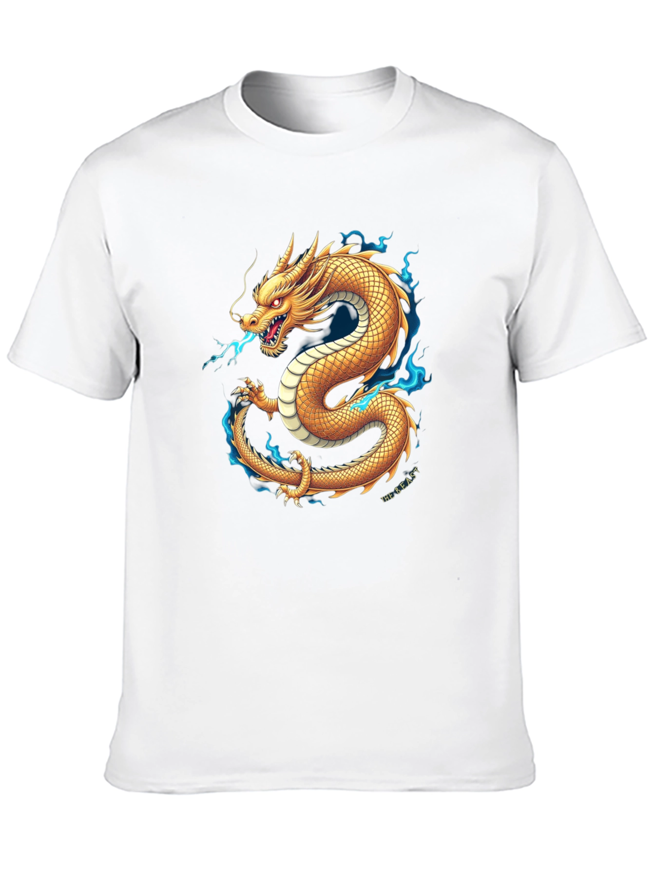 Golden Dragon T-Shirt - Unleash the Beast!