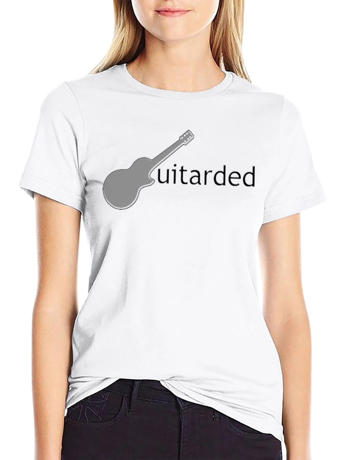 Guitarded Graphic T-Shirt - Music Humor Tee