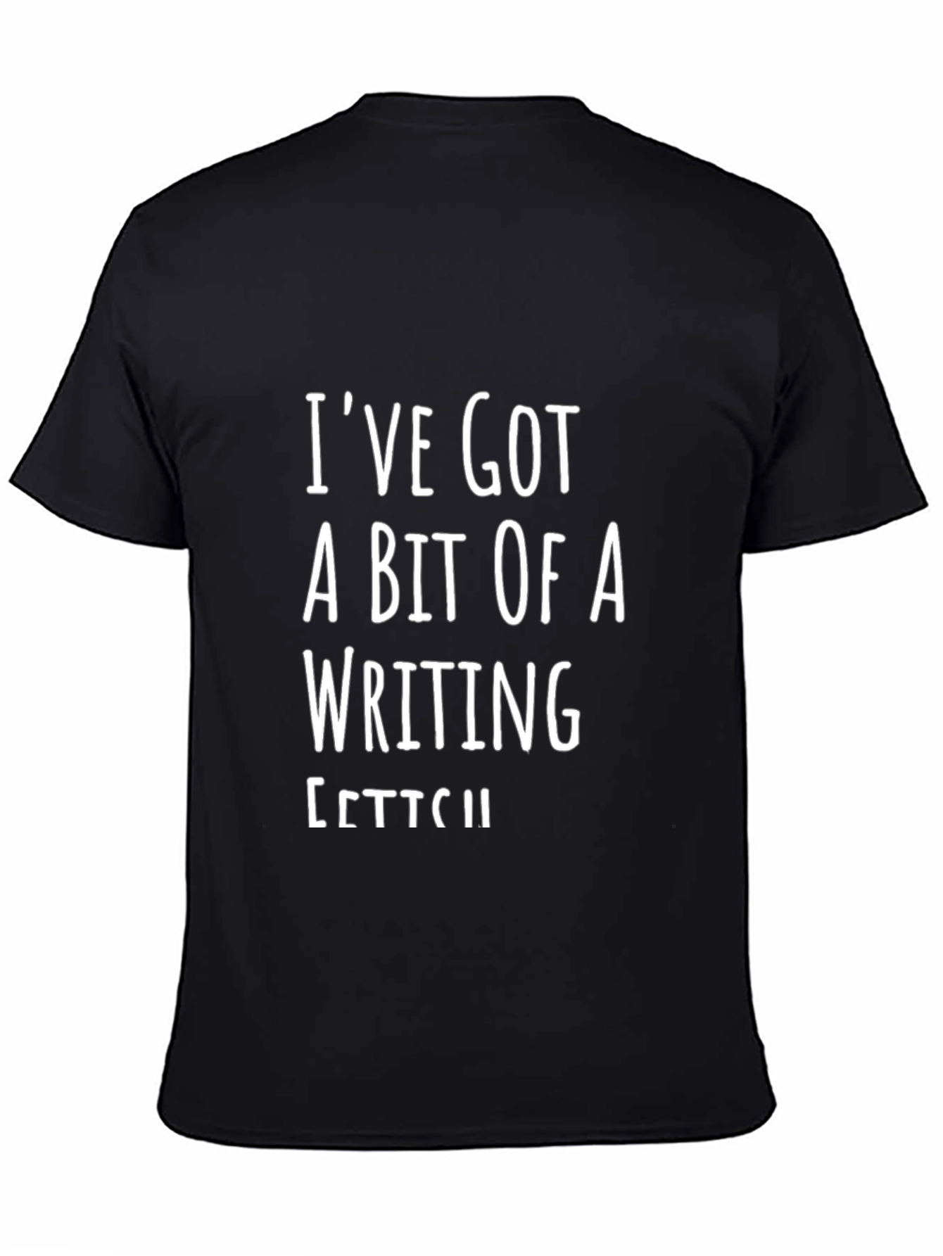 Funny Writing Itch Novelty T-Shirt