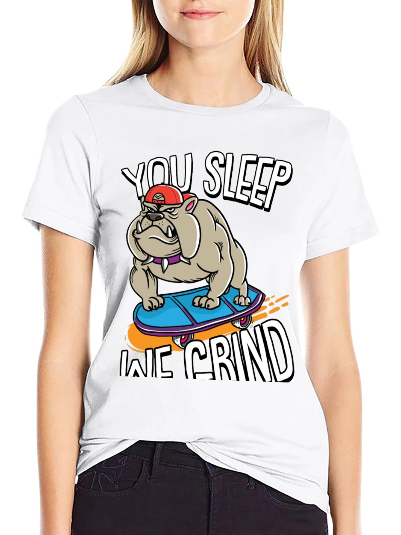 You Sleep We Grind T-Shirt