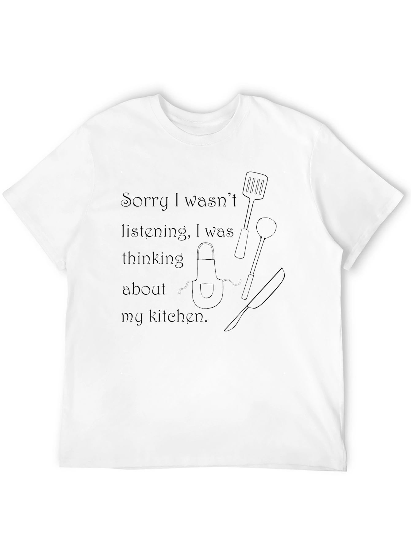 Kitchen Dreamer Graphic Tee - Black