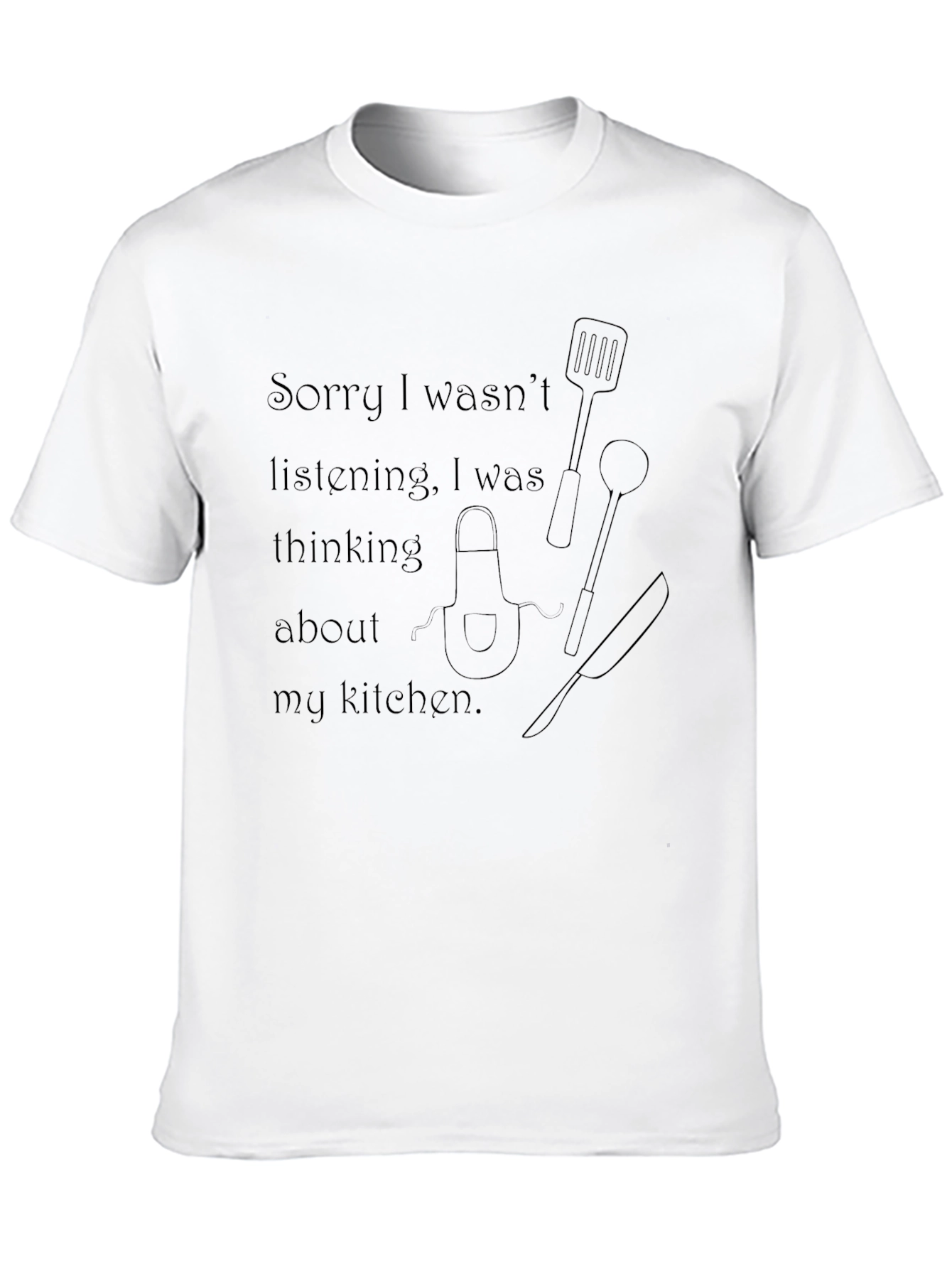 Kitchen Dreamer Graphic Tee - Black