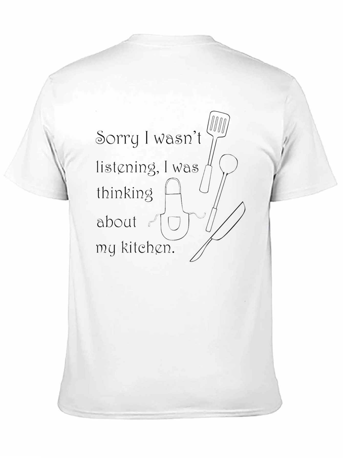 Kitchen Dreamer Graphic Tee - Black