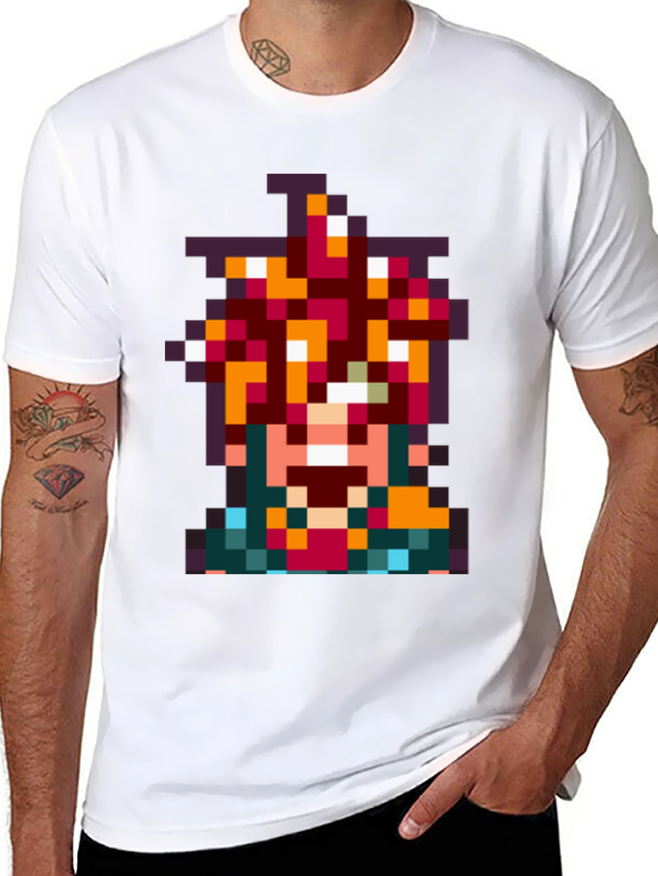 Retro Pixel Art T-Shirt