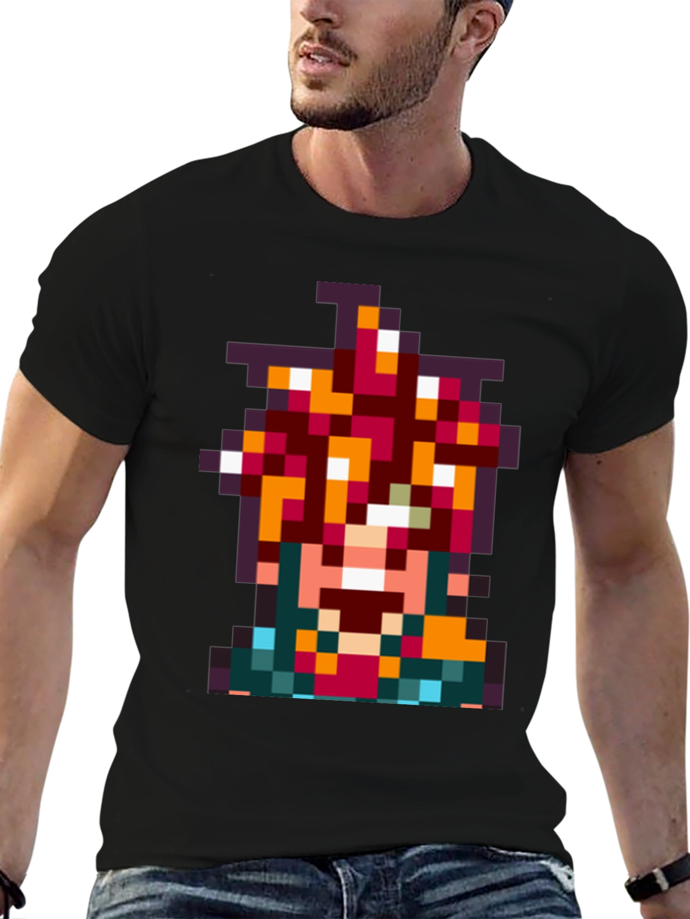 Retro Pixel Art T-Shirt