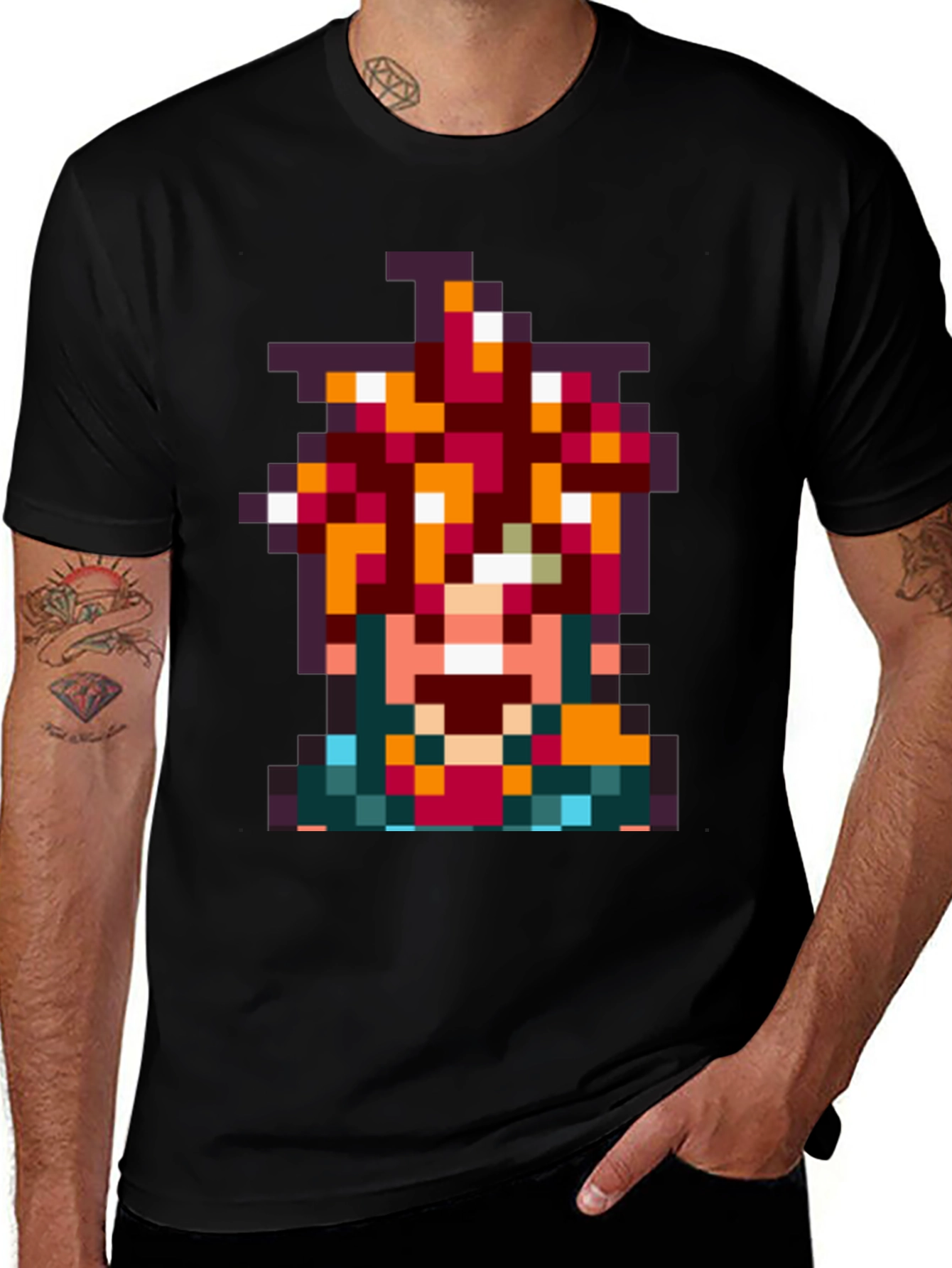Retro Pixel Art T-Shirt