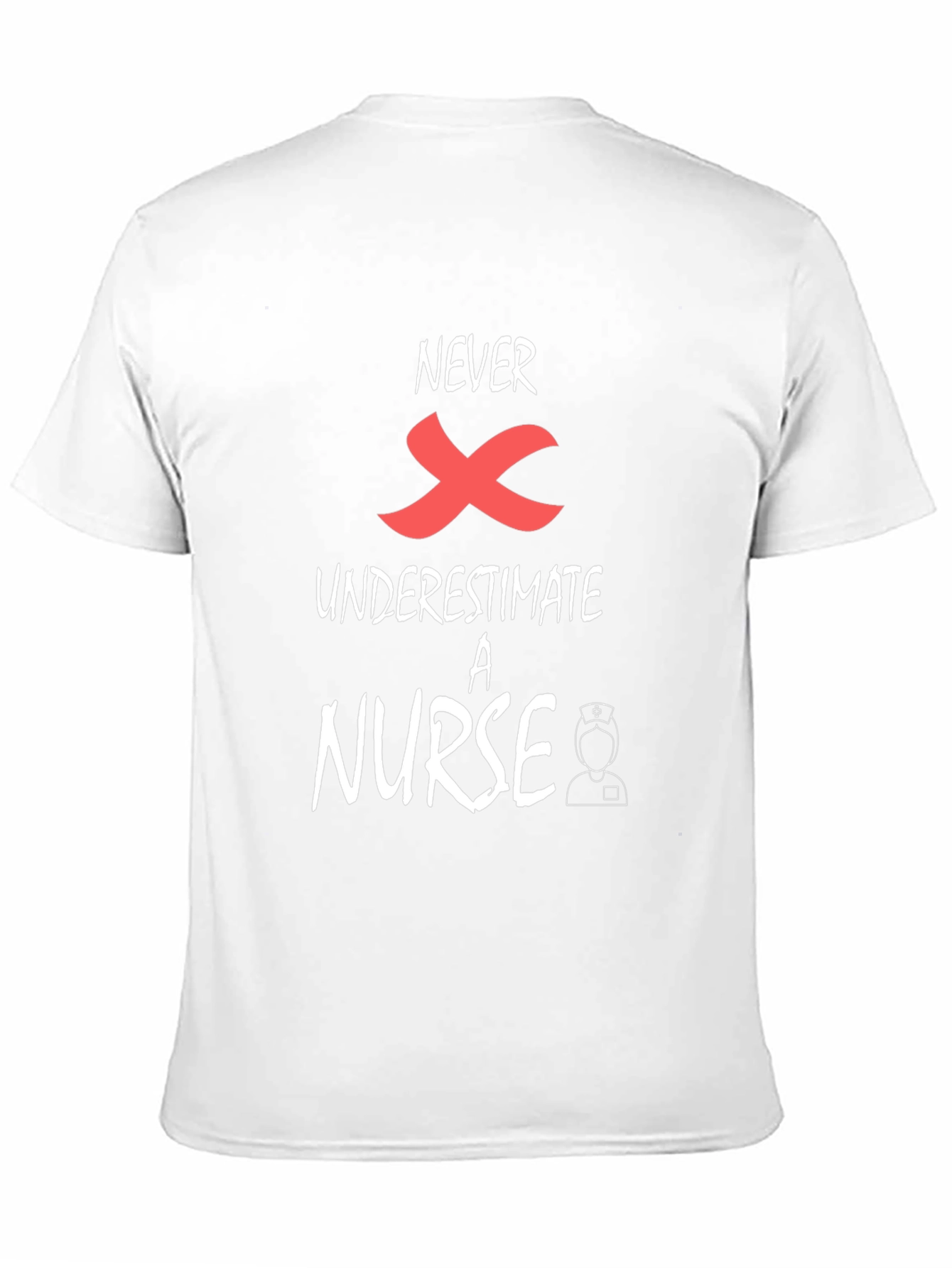 Never Underestimate A Nurse Graphic Tee