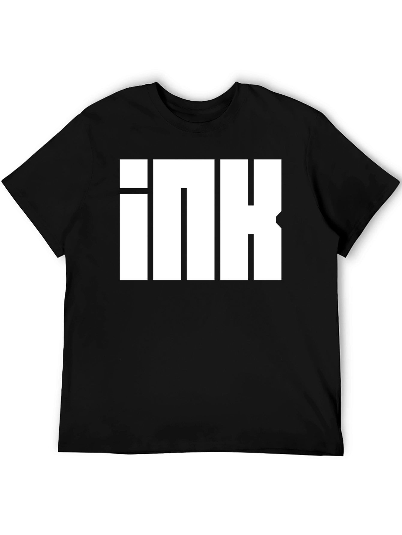 Bold Ink Graphic Tee - Mens Black T-Shirt