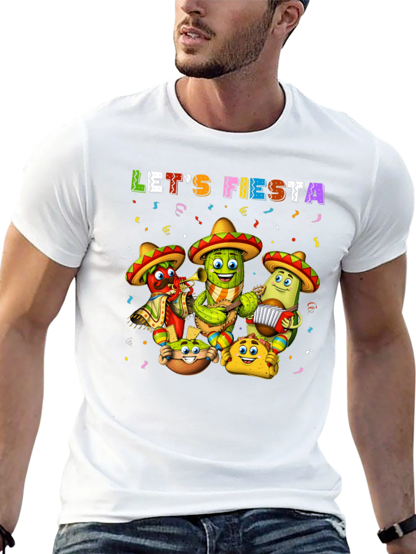 Lets Fiesta T-Shirt - Cinco de Mayo