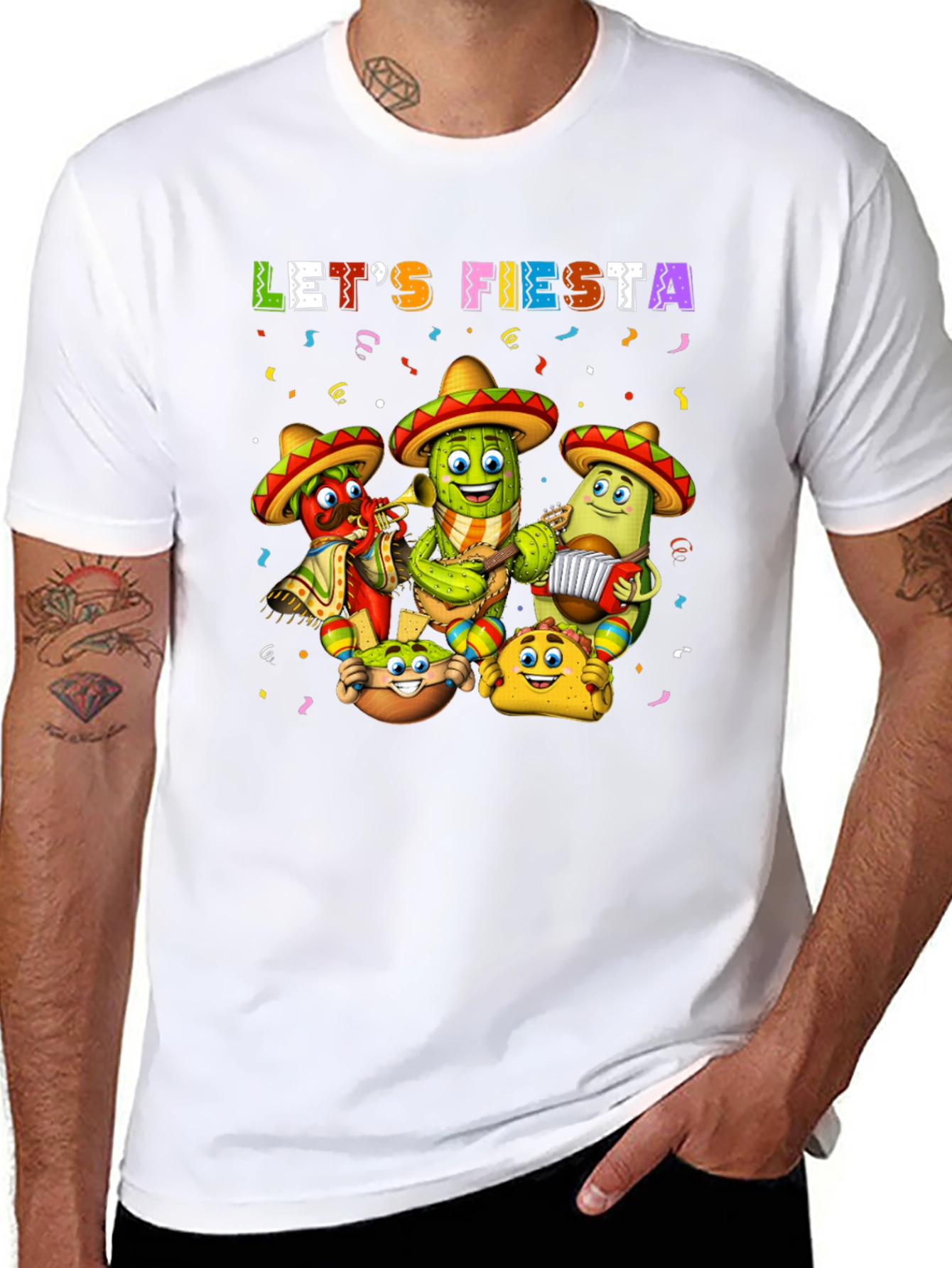 Lets Fiesta T-Shirt - Cinco de Mayo