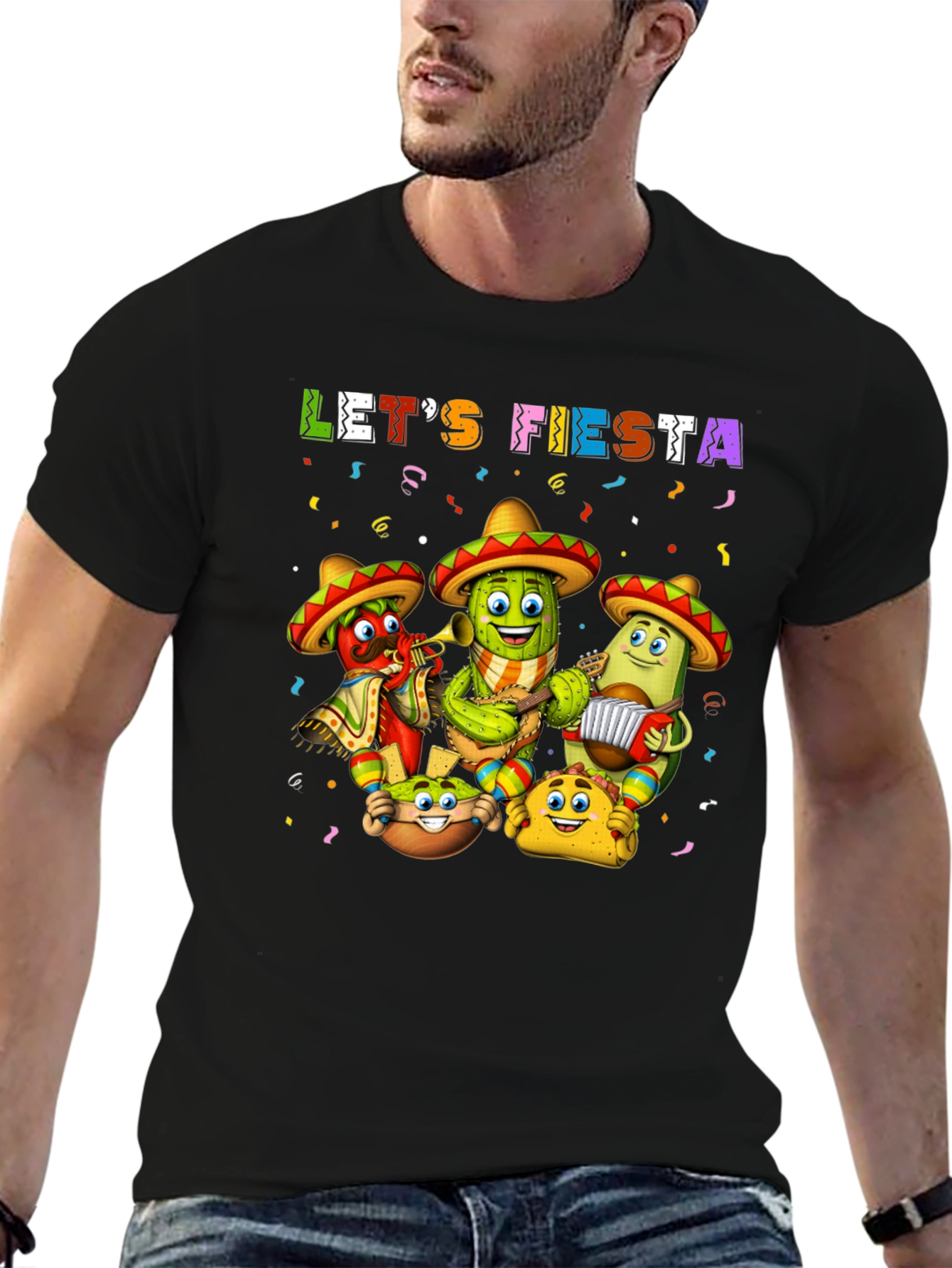 Lets Fiesta T-Shirt - Cinco de Mayo