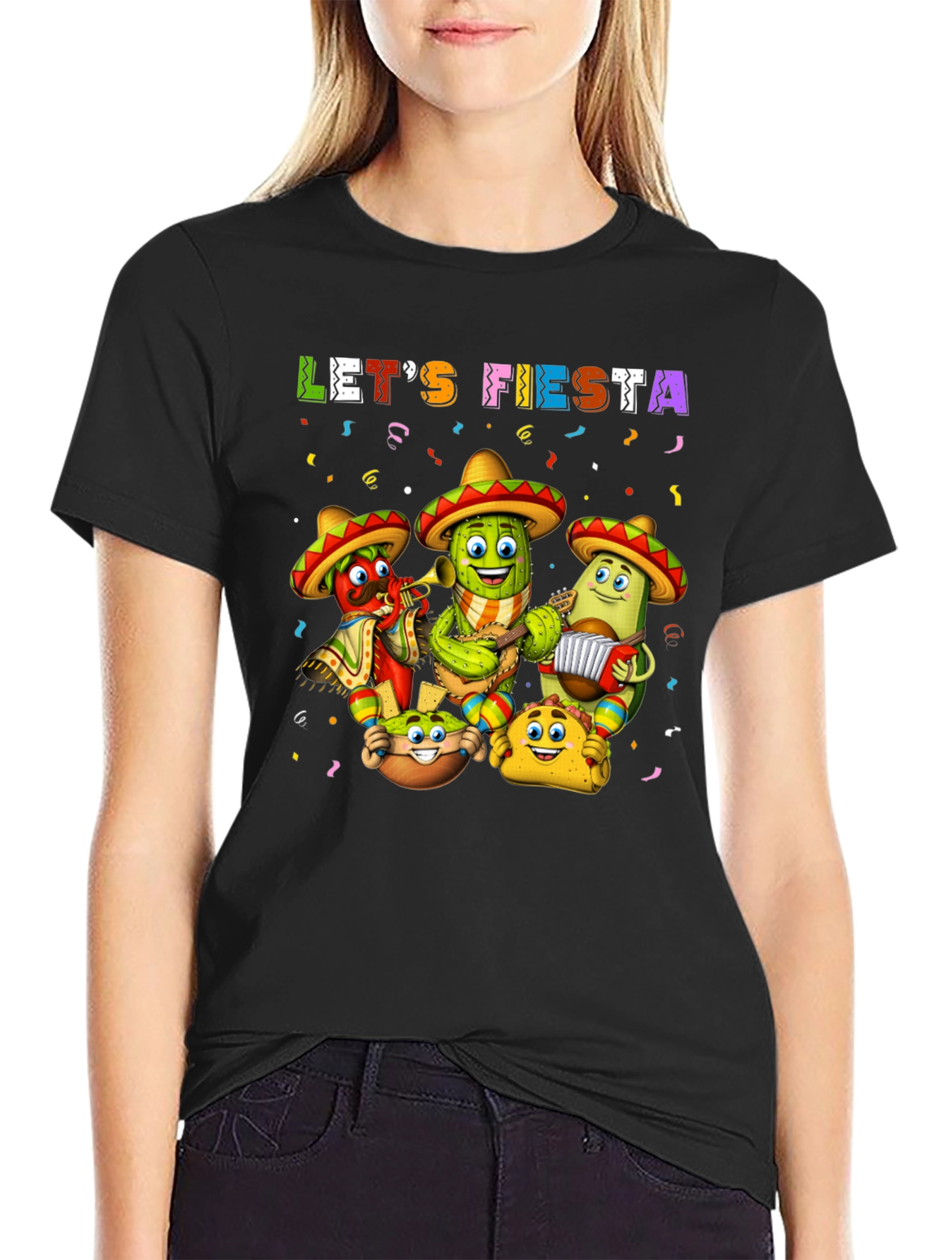 Lets Fiesta T-Shirt - Cinco de Mayo