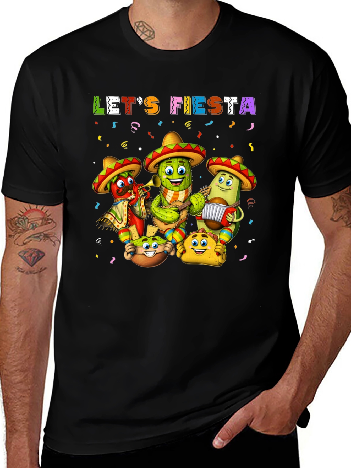 Lets Fiesta T-Shirt - Cinco de Mayo