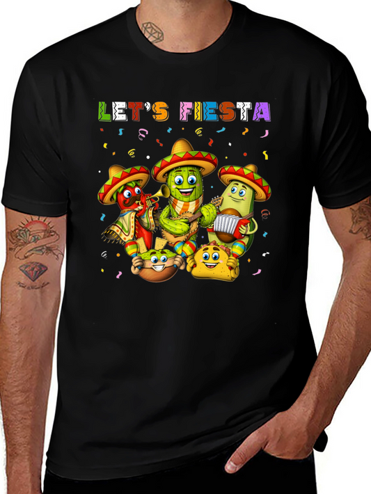 Lets Fiesta T-Shirt - Cinco de Mayo
