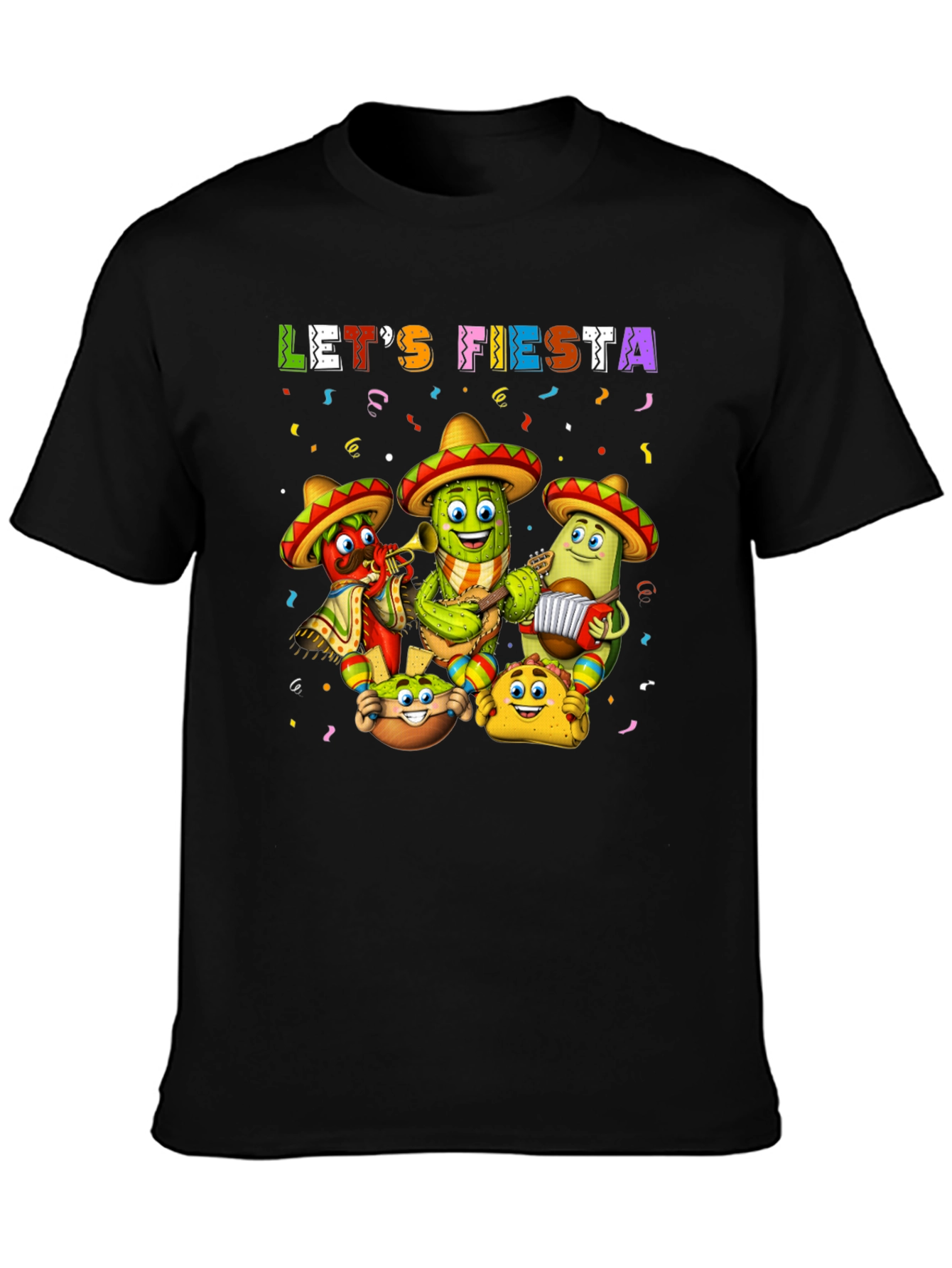 Lets Fiesta T-Shirt - Cinco de Mayo