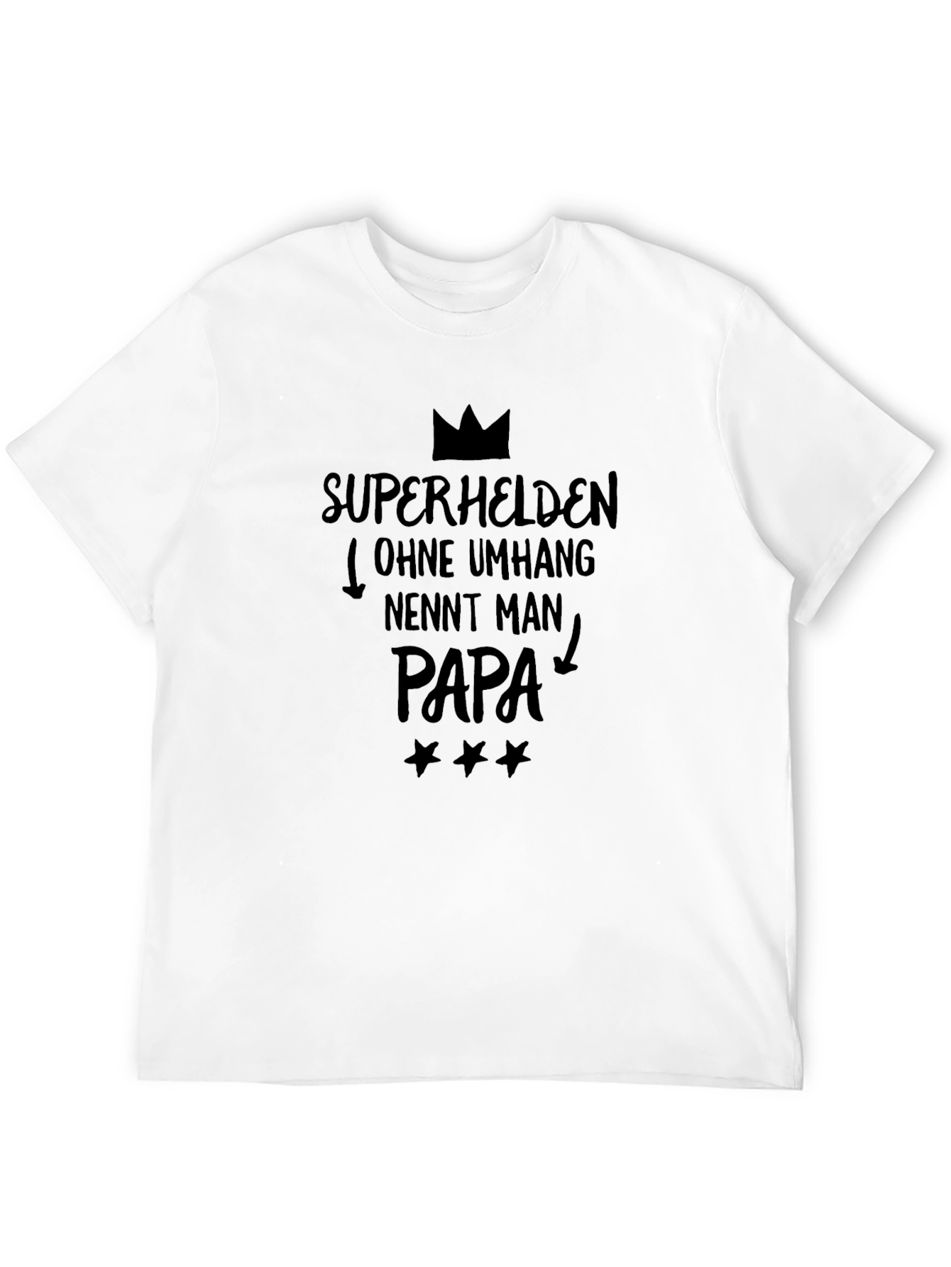 Superhelden Papa T-Shirt - Fathers Day Gift