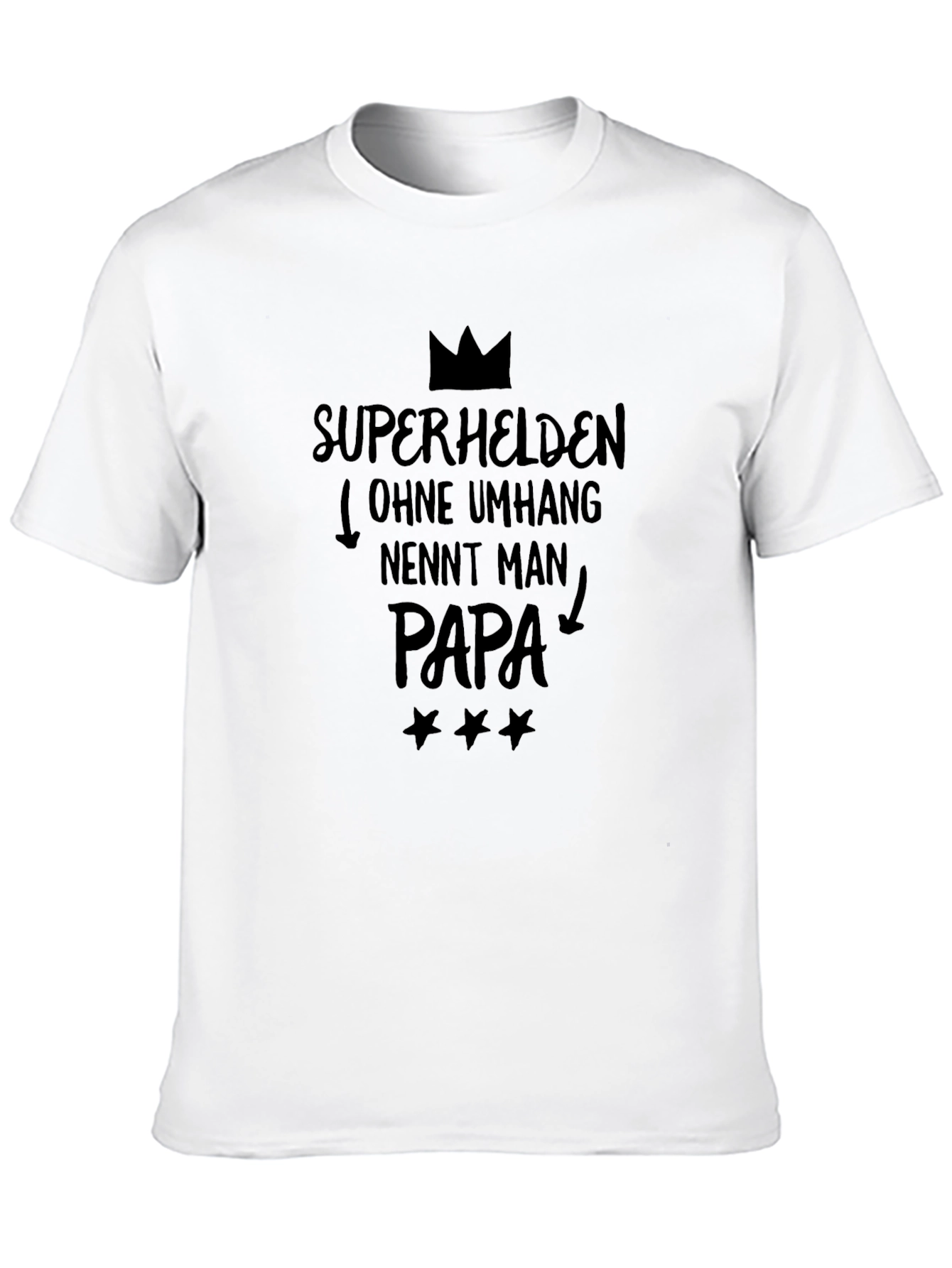 Superhelden Papa T-Shirt - Fathers Day Gift