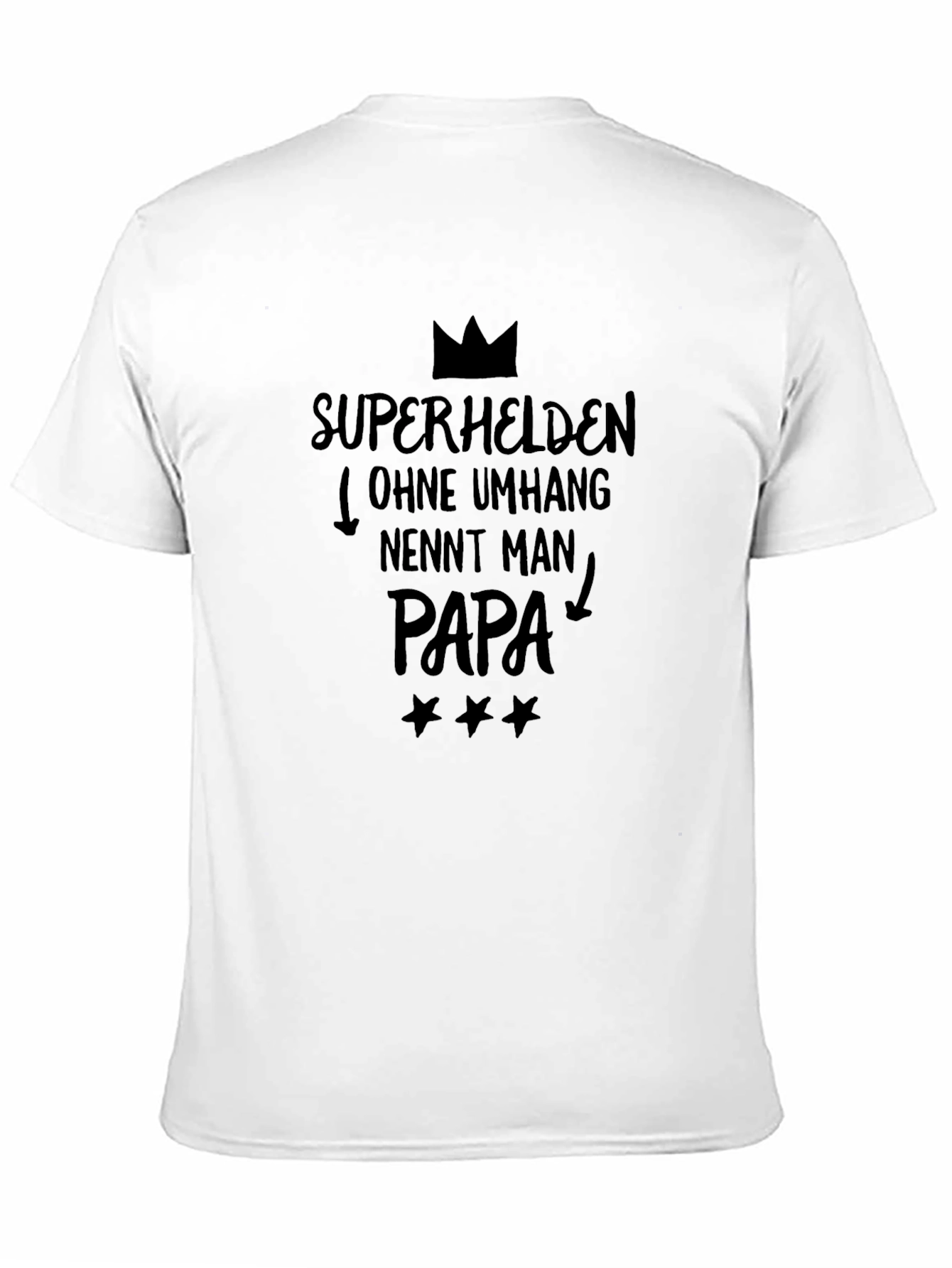 Superhelden Papa T-Shirt - Fathers Day Gift