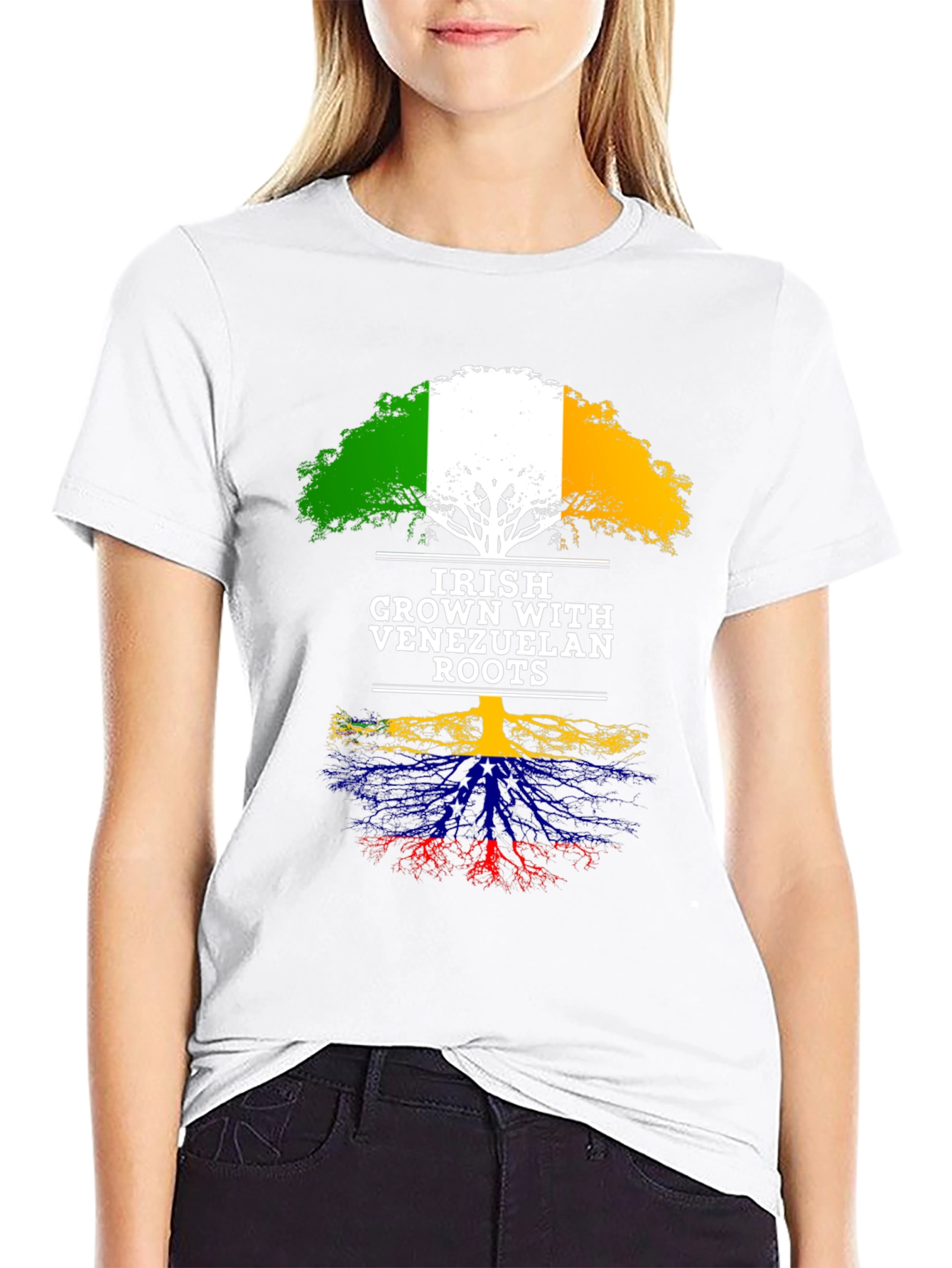 Irish Grown Venezuelan Roots T-Shirt