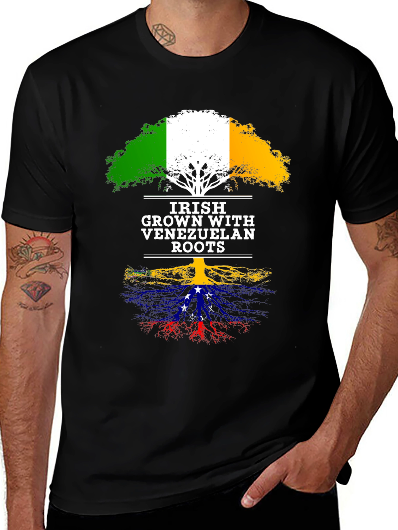 Irish Grown Venezuelan Roots T-Shirt