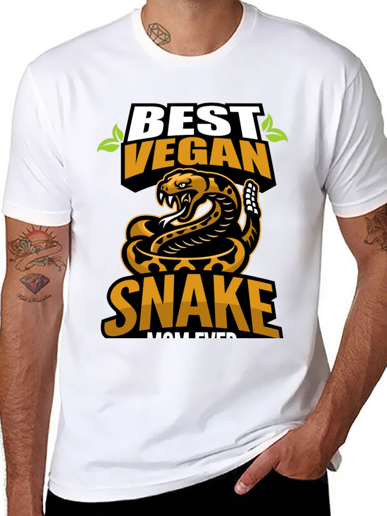 Best Vegan Snake Mom Ever T-Shirt