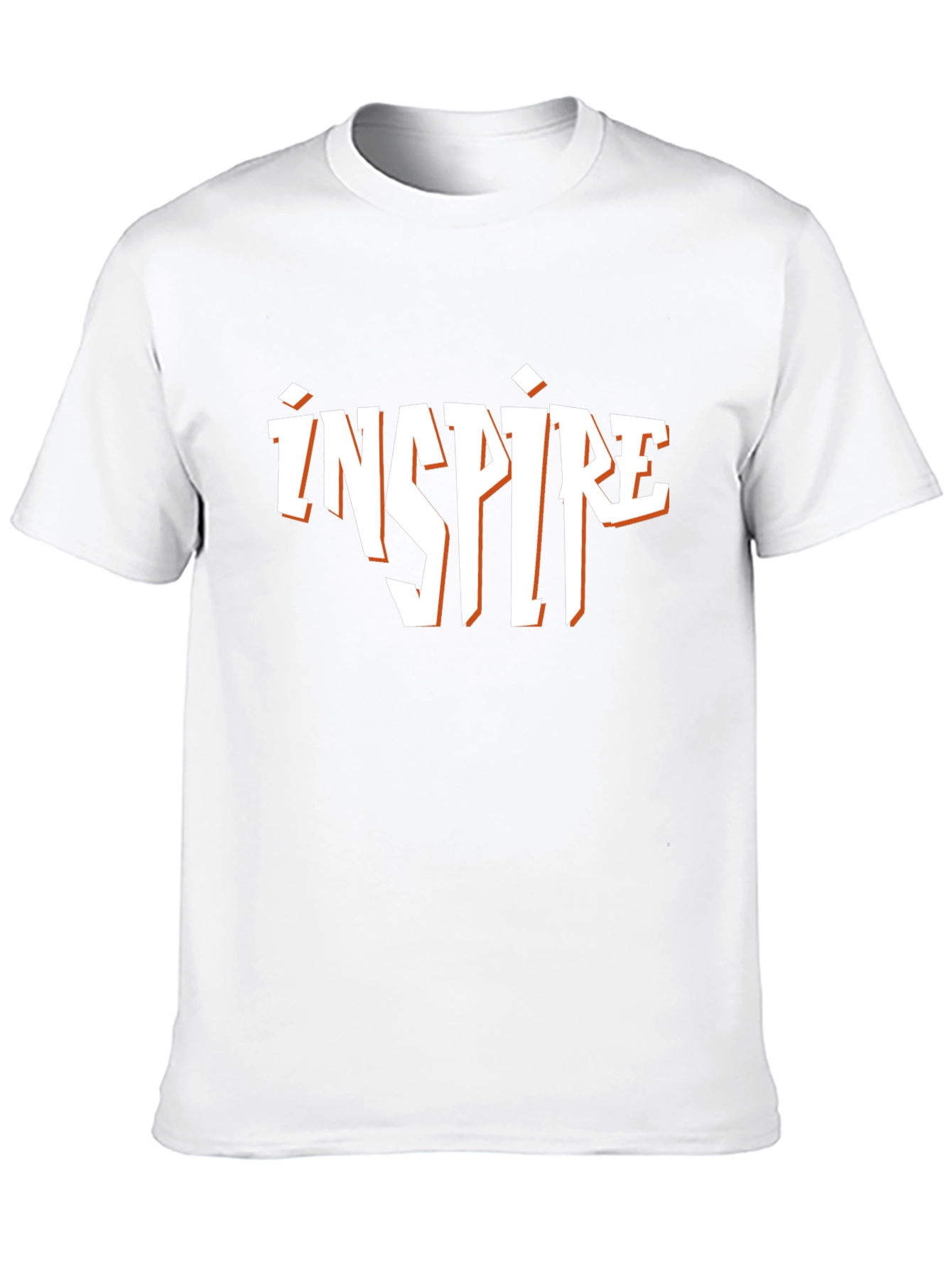 Inspire Black Graphic T-Shirt