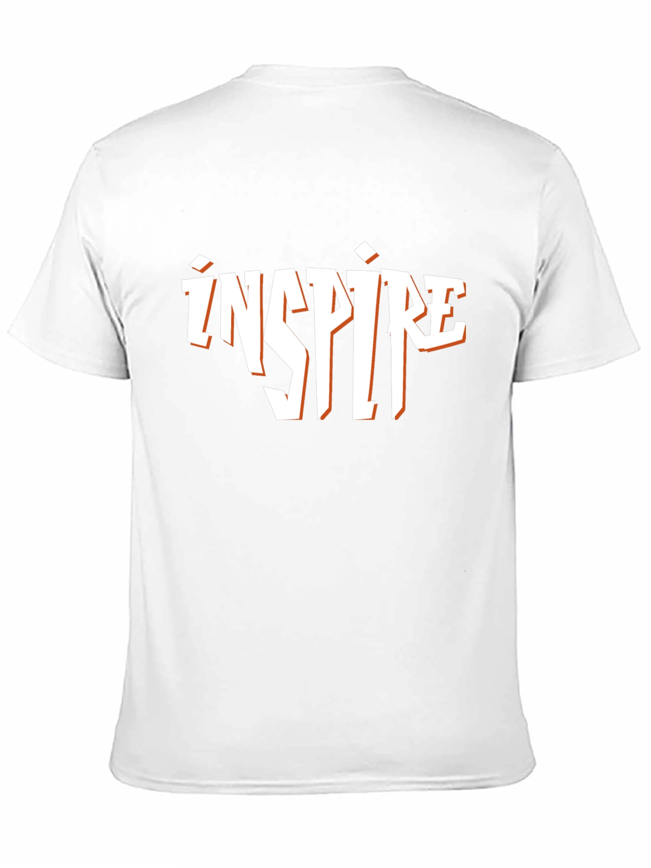 Inspire Black Graphic T-Shirt