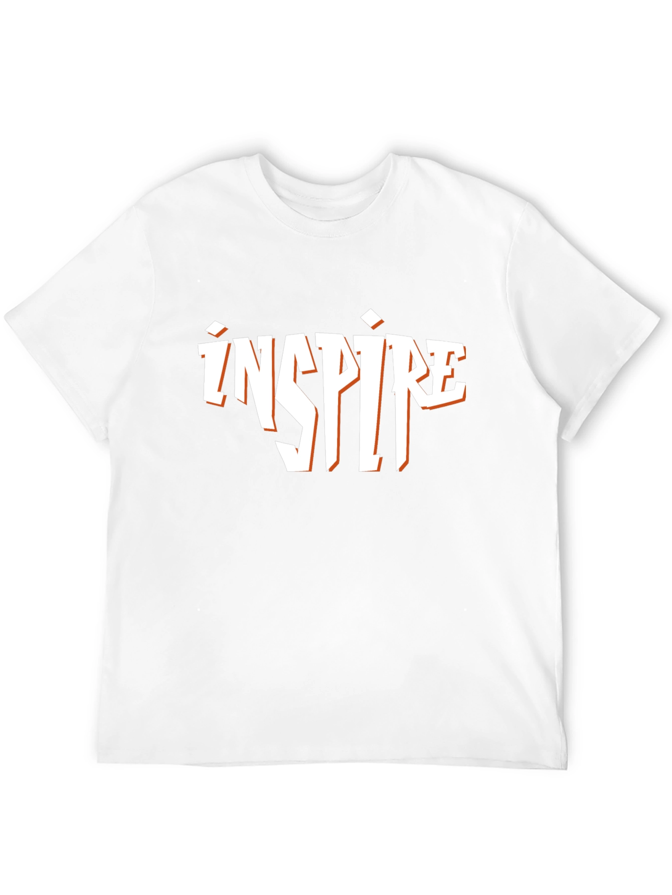 Inspire Black Graphic T-Shirt
