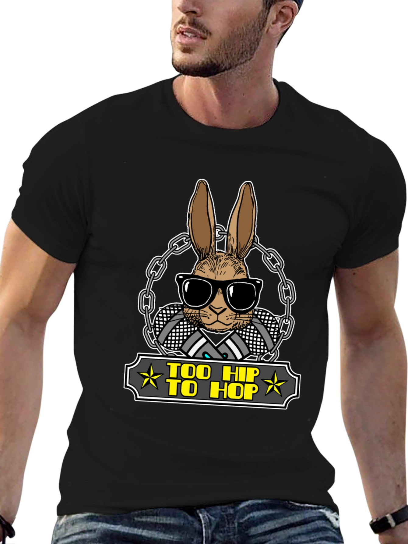 Too Hip to Hop Graphic T-Shirt
