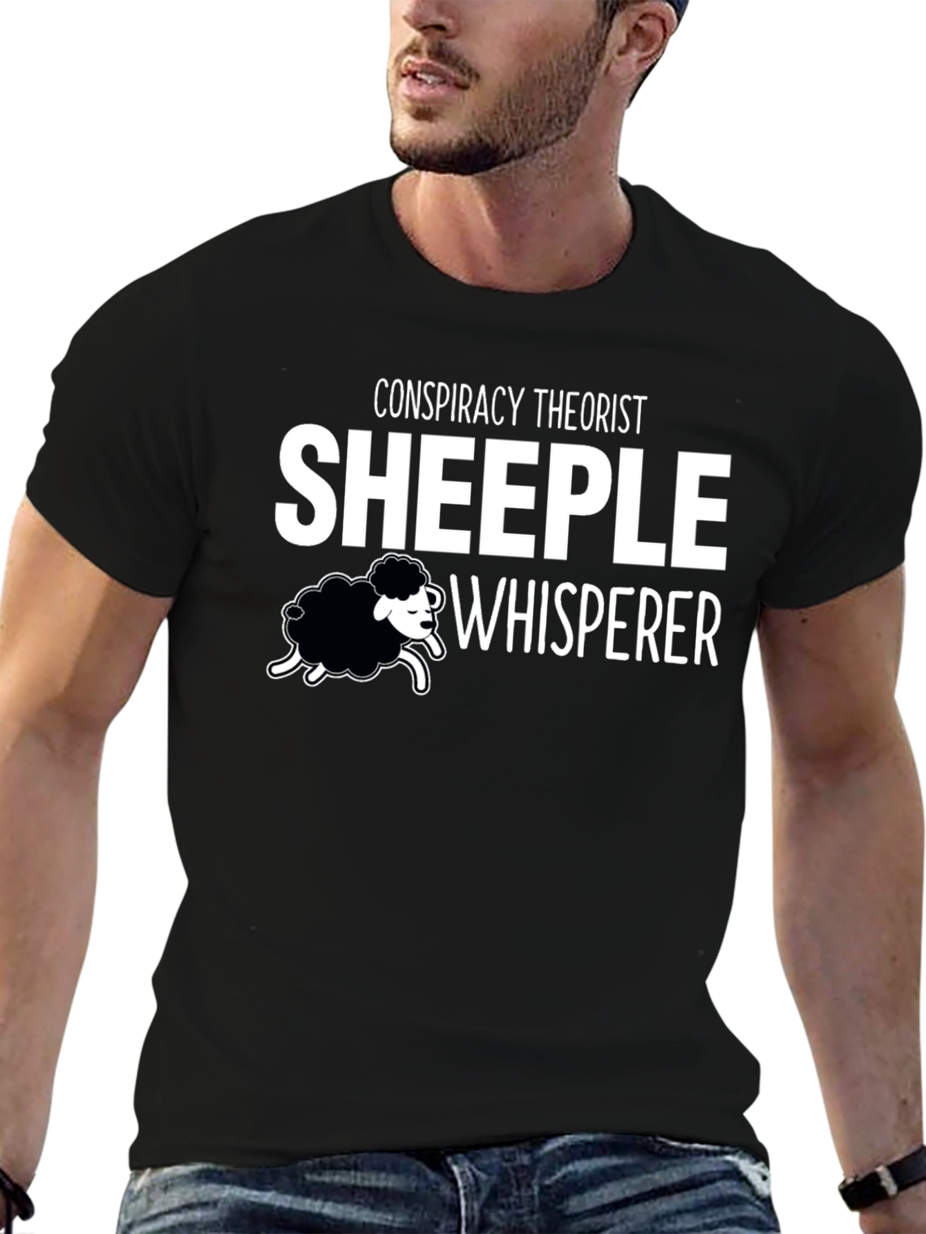 Conspiracy Theorist Sheeple Whisperer T-Shirt