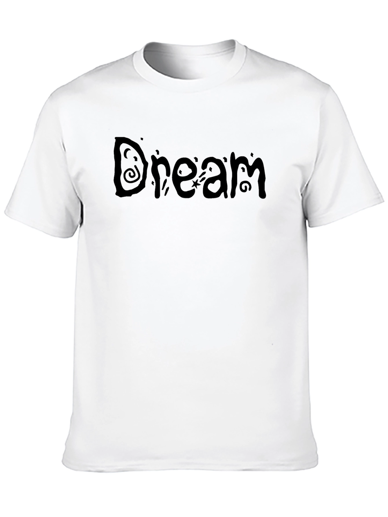 Dream Graphic Tee - Solid Black