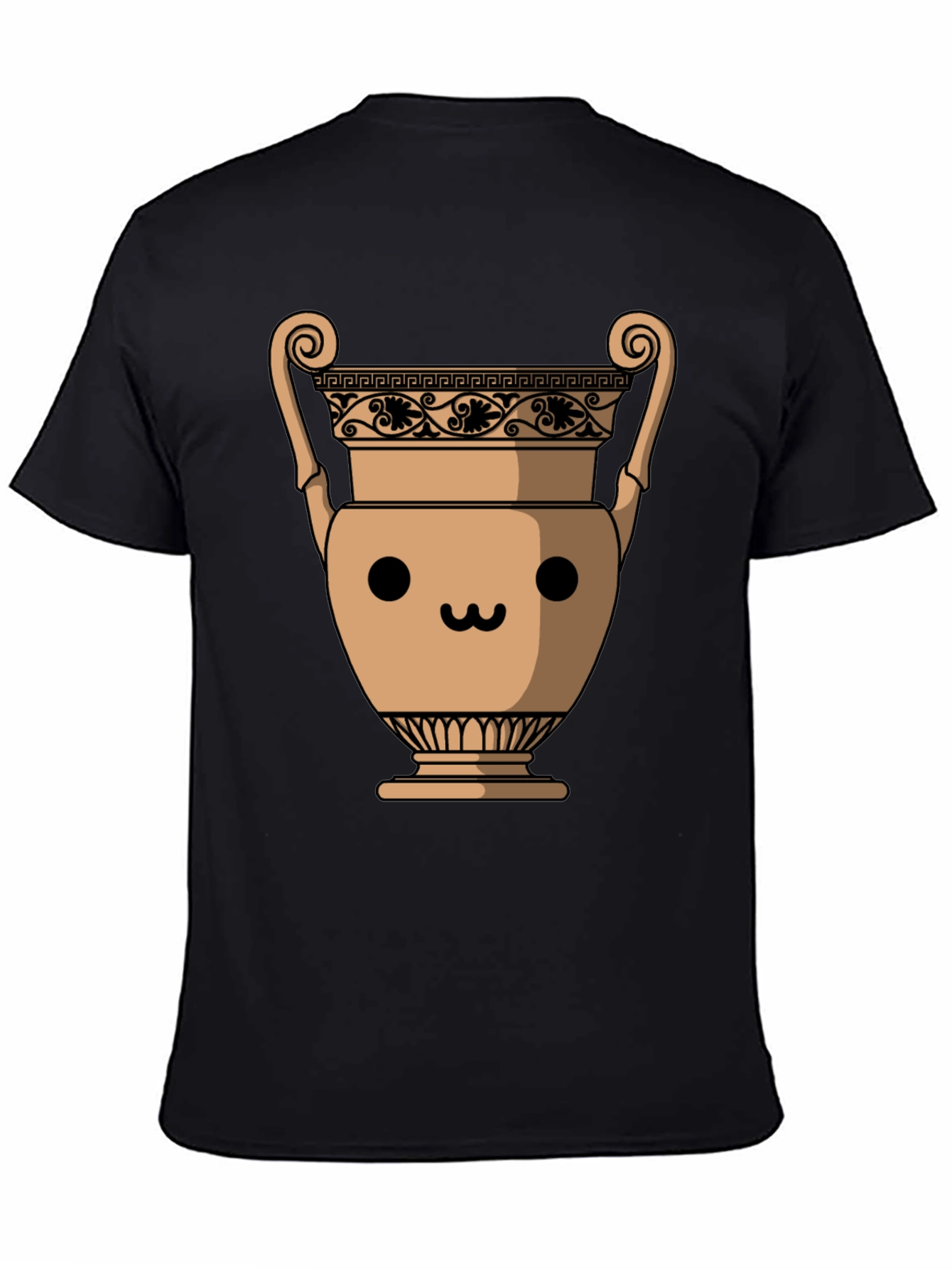 Kawaii Vase Graphic T-Shirt - Unisex Crew Neck
