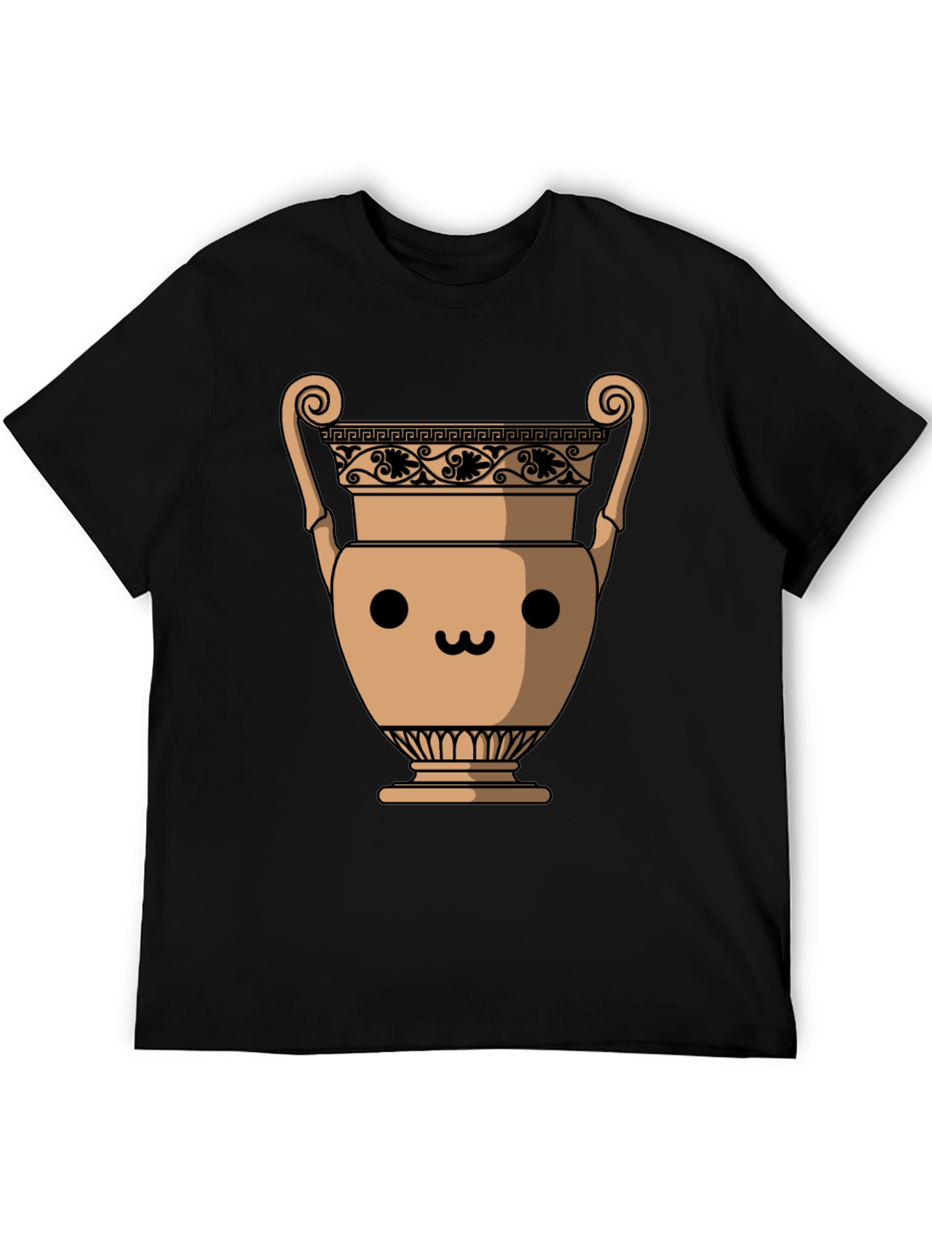 Kawaii Vase Graphic T-Shirt - Unisex Crew Neck