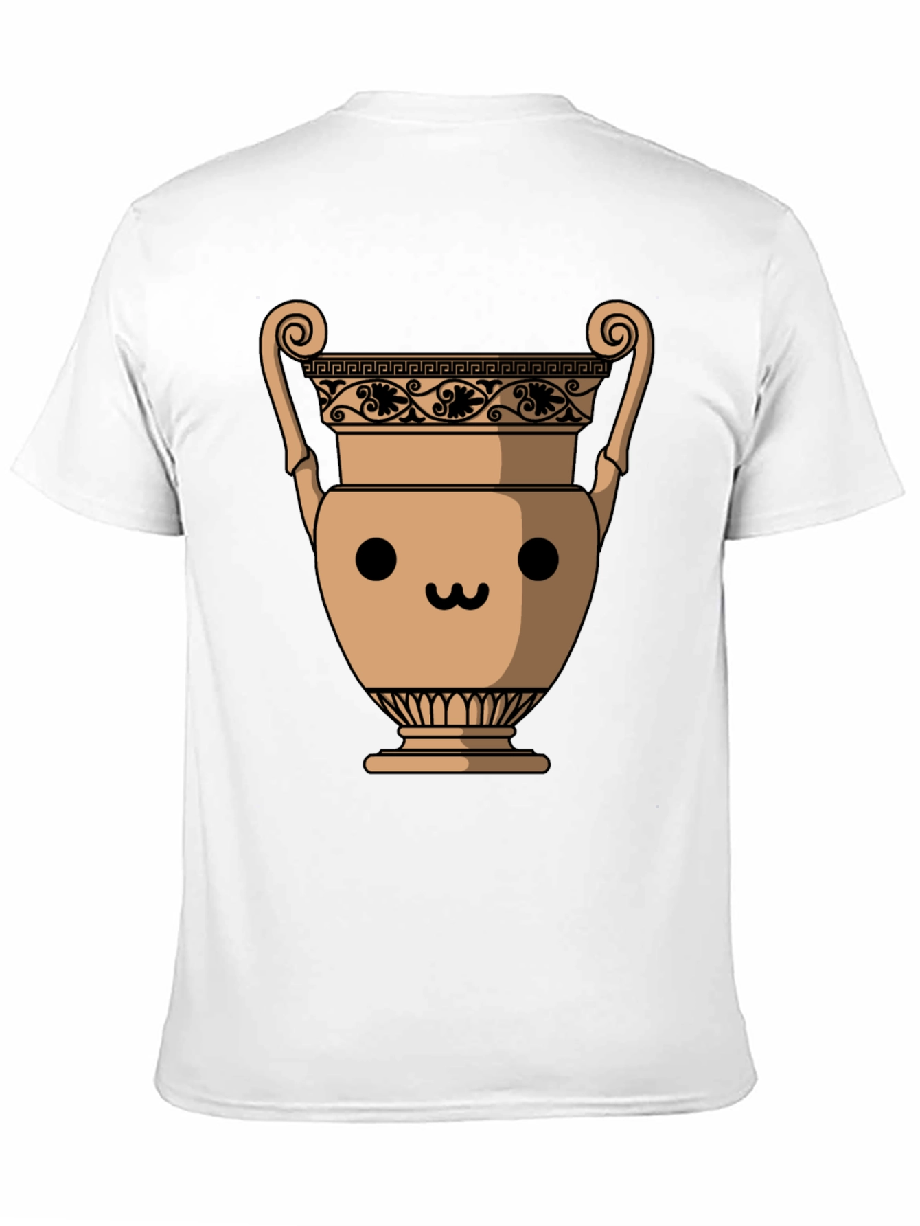 Kawaii Vase Graphic T-Shirt - Unisex Crew Neck