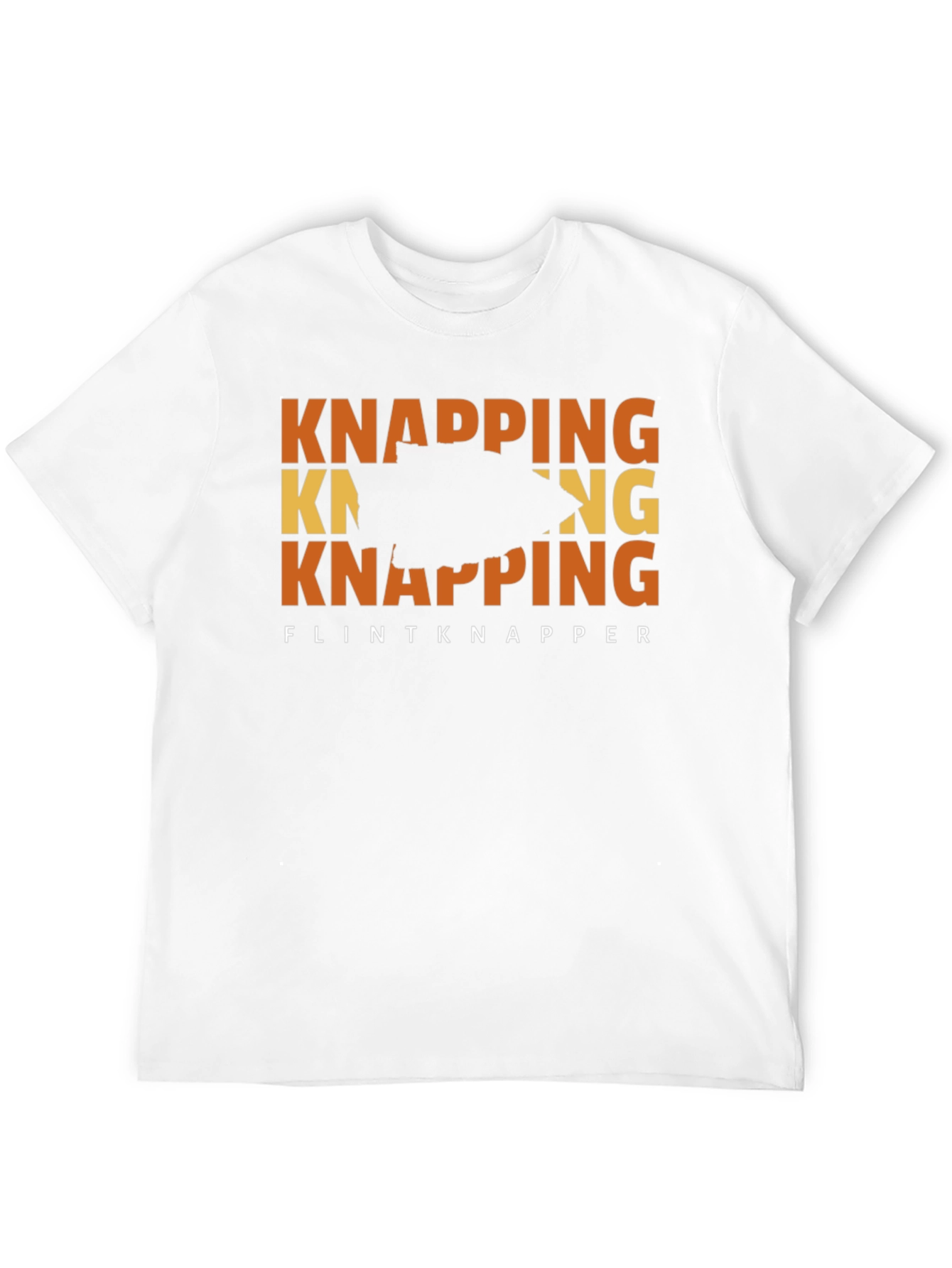 Flintknapper T-Shirt - Knapping Arrowhead Tee