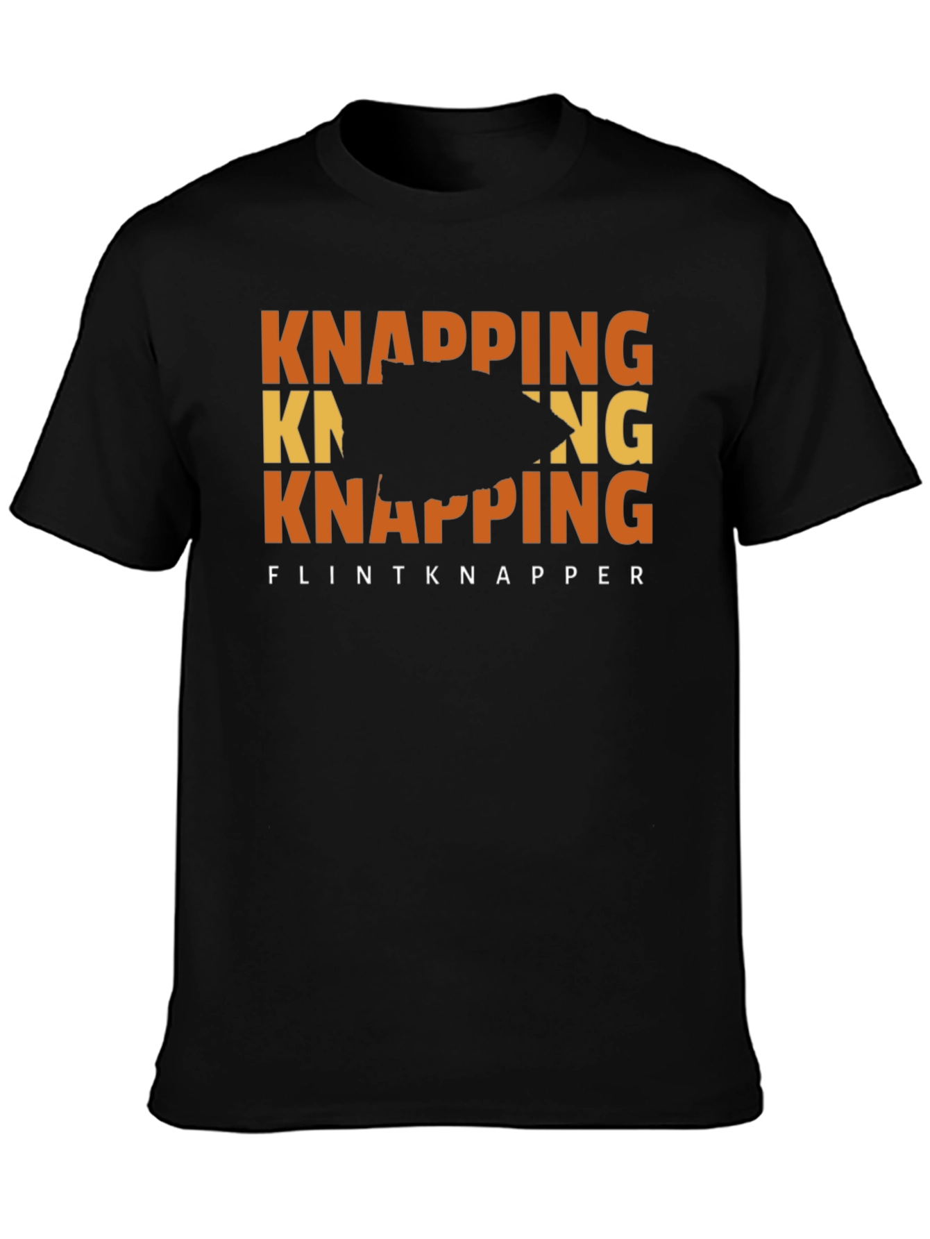 Flintknapper T-Shirt - Knapping Arrowhead Tee
