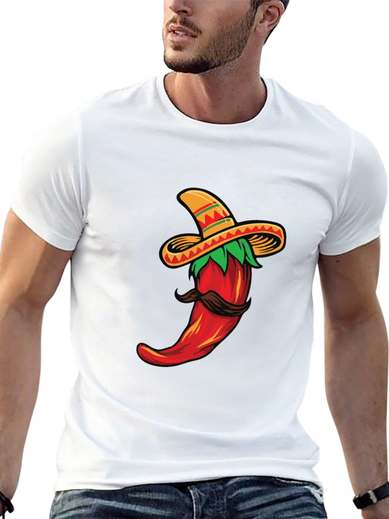 Spicy Sombrero Graphic T-Shirt