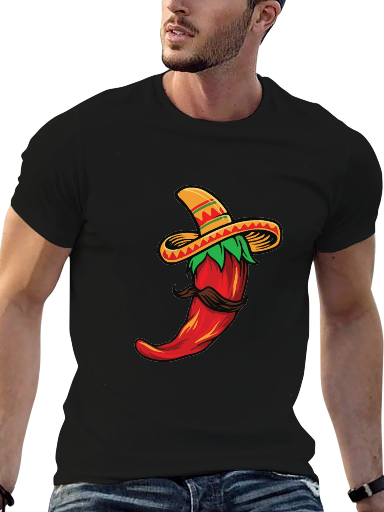 Spicy Sombrero Graphic T-Shirt
